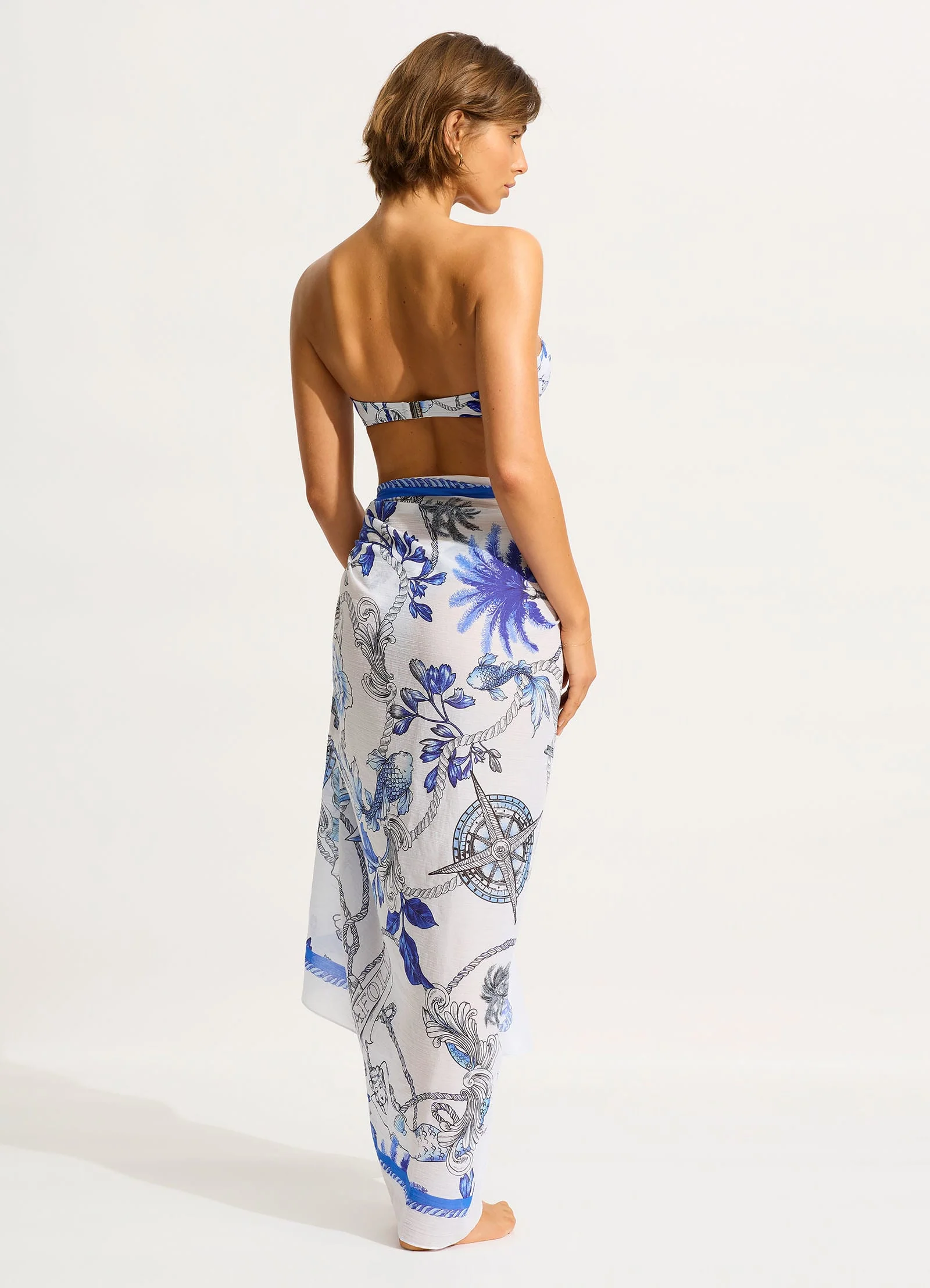 Ahoy Sarong - White - Image 3