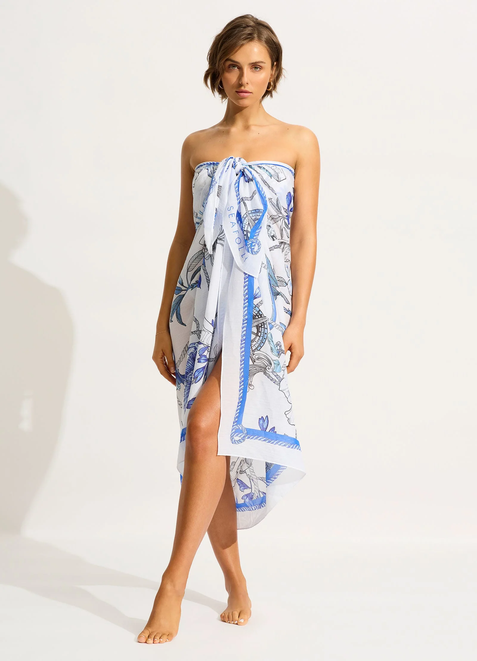 Ahoy Sarong - White - Image 6