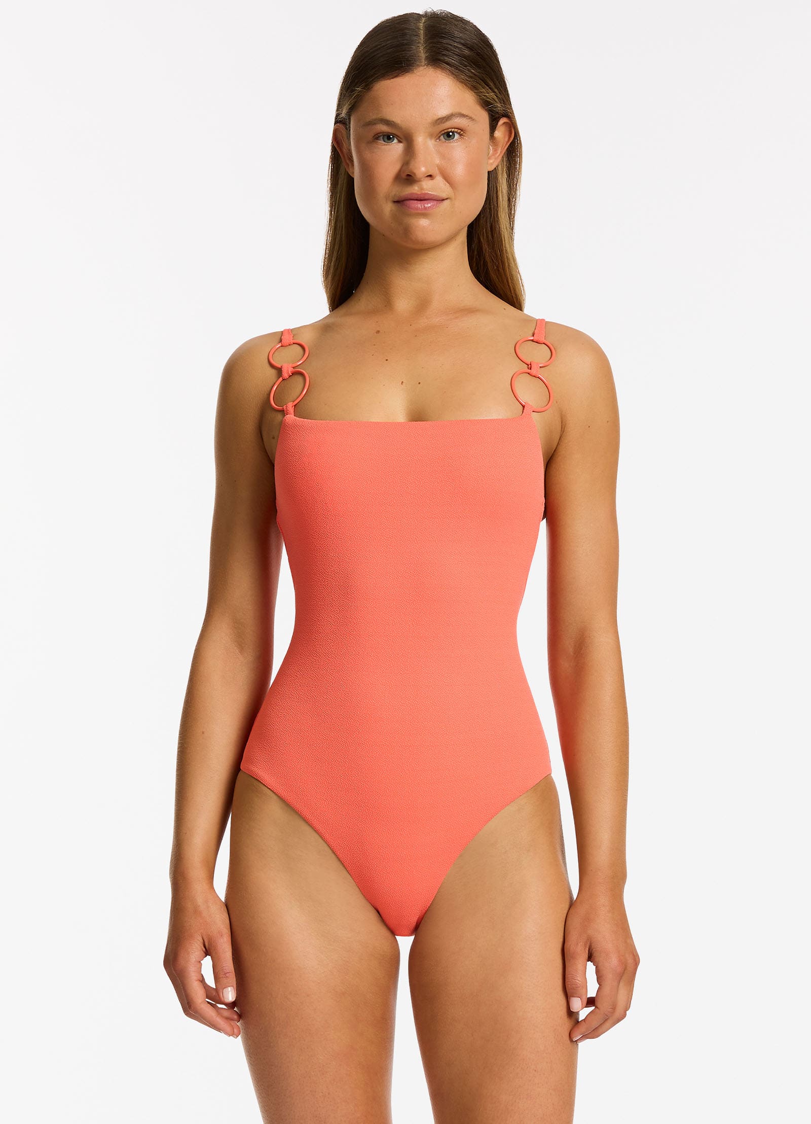 Alessia Tank One Piece - Guava - Image 4