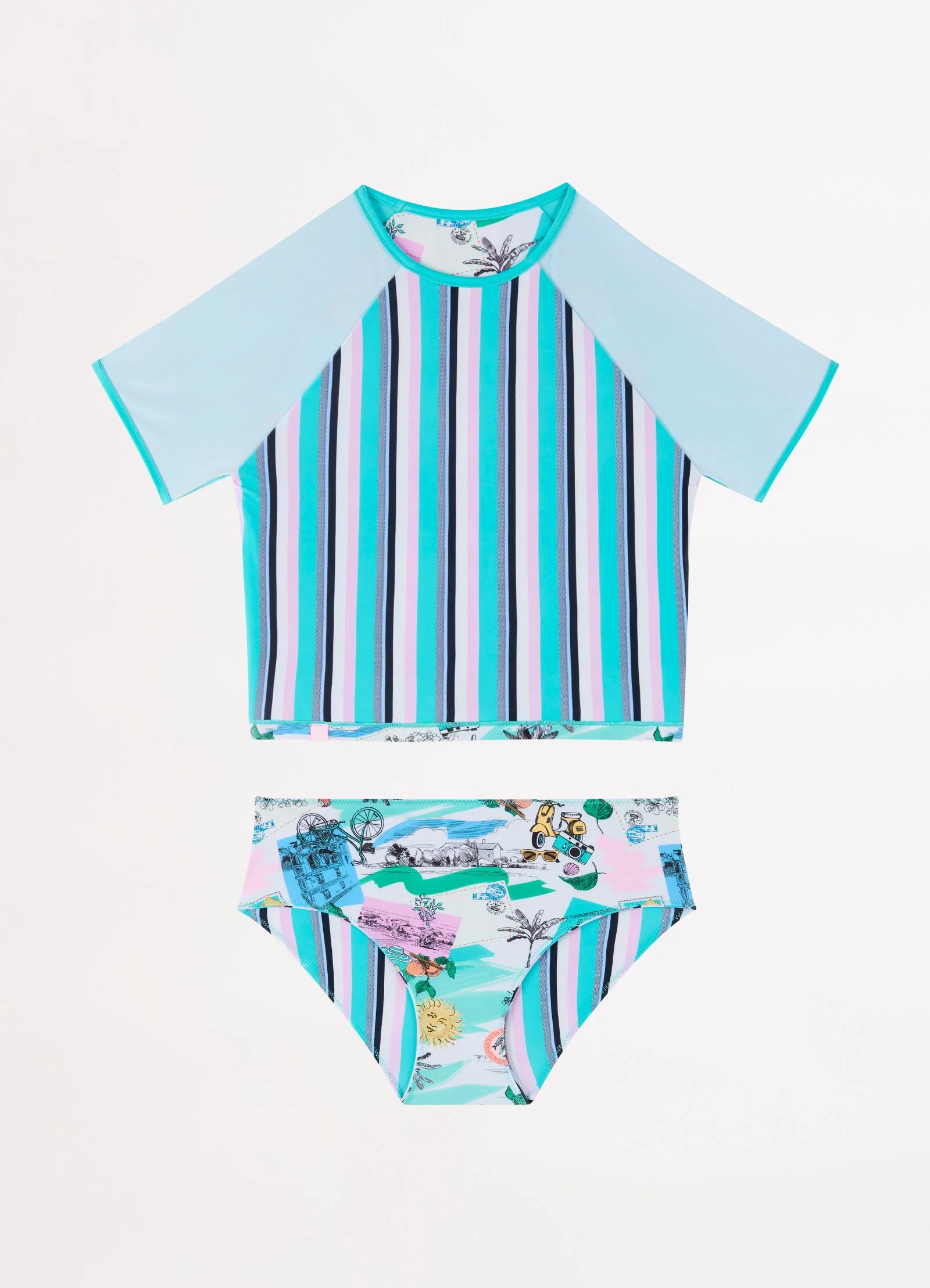Amalfi Coast Girls Surf Set - Amalfi - Image 4