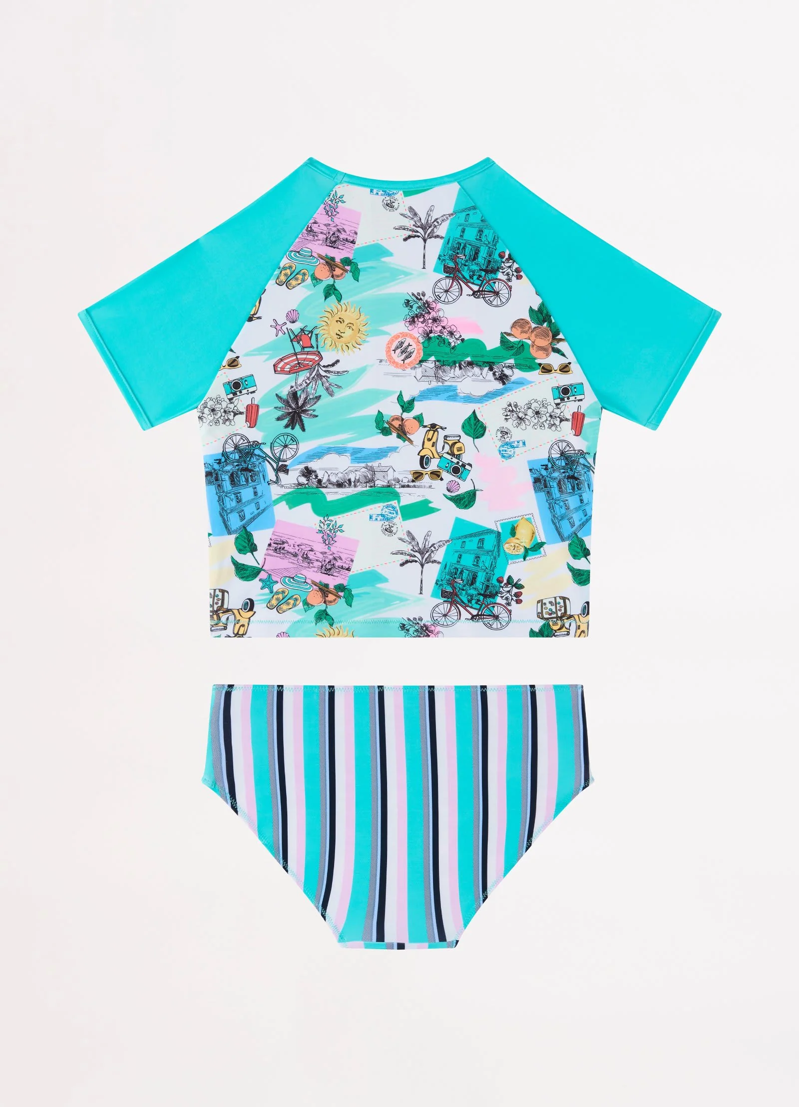 Amalfi Coast Girls Surf Set - Amalfi - Image 5