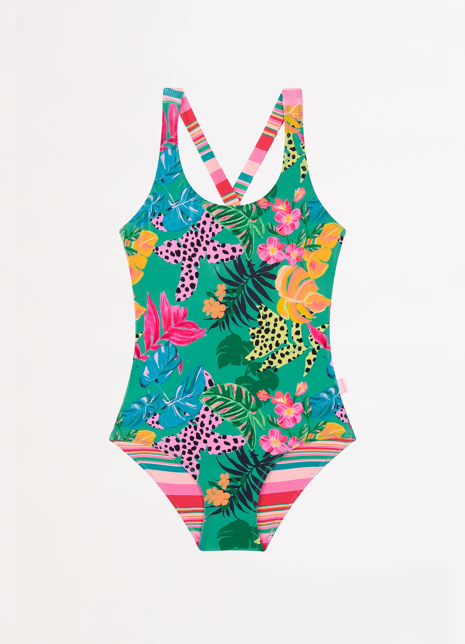 Amazon Girls Reversible One Piece - Green - Image 3