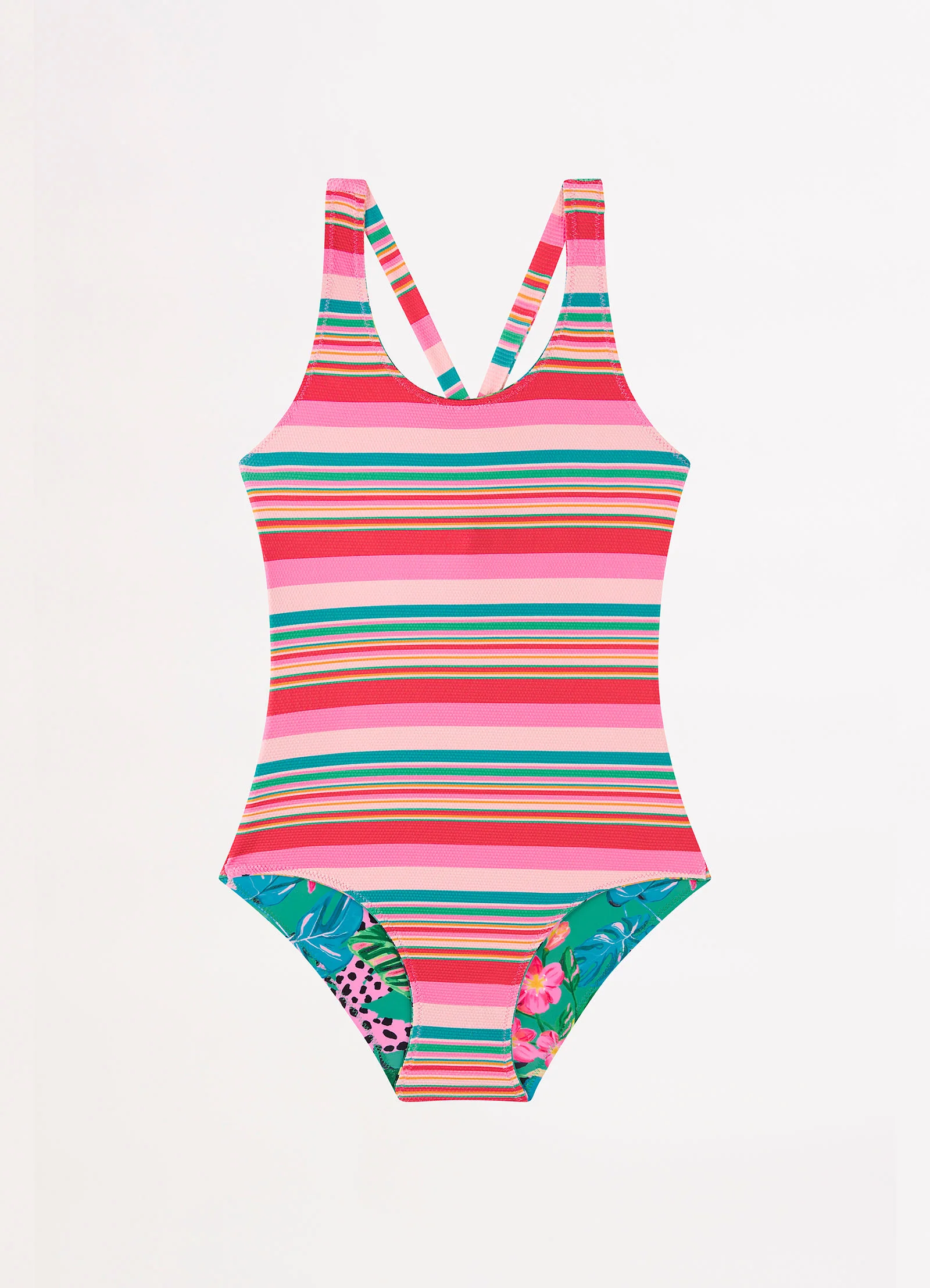 Amazon Girls Reversible One Piece - Green - Image 5