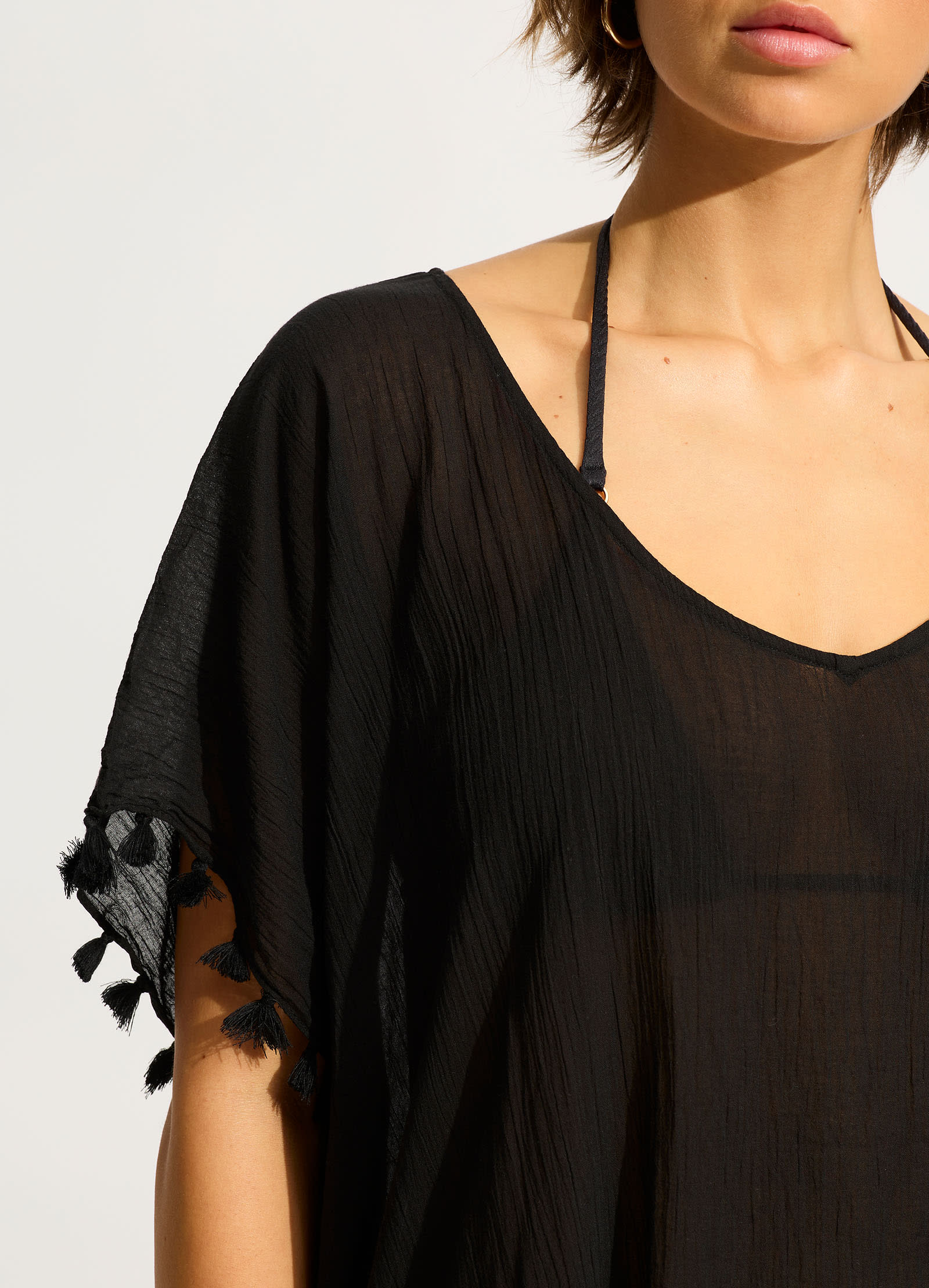 Amnesia Kaftan - Black - Image 6