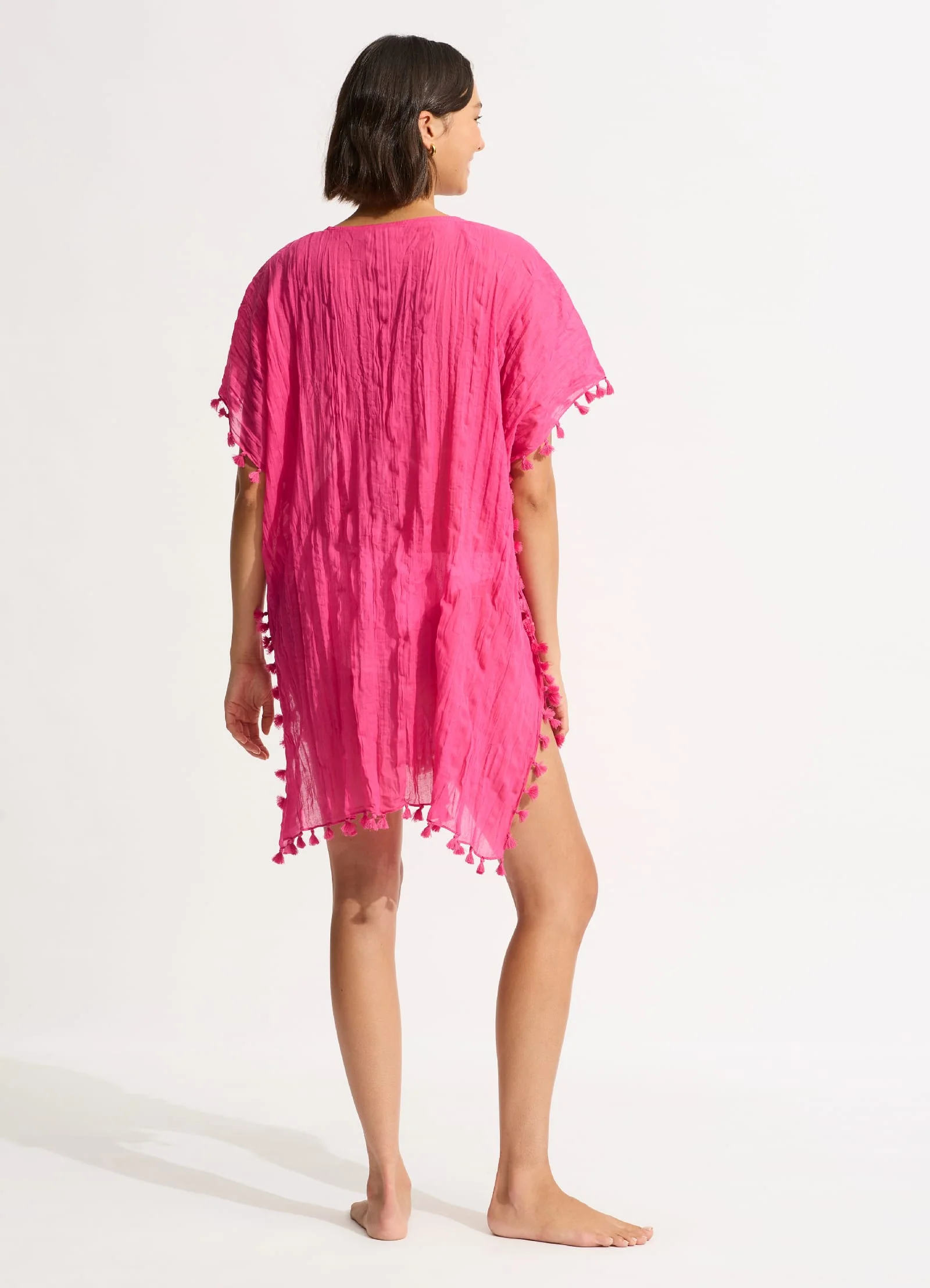 Amnesia Kaftan - Fuchsia Rose - Image 3