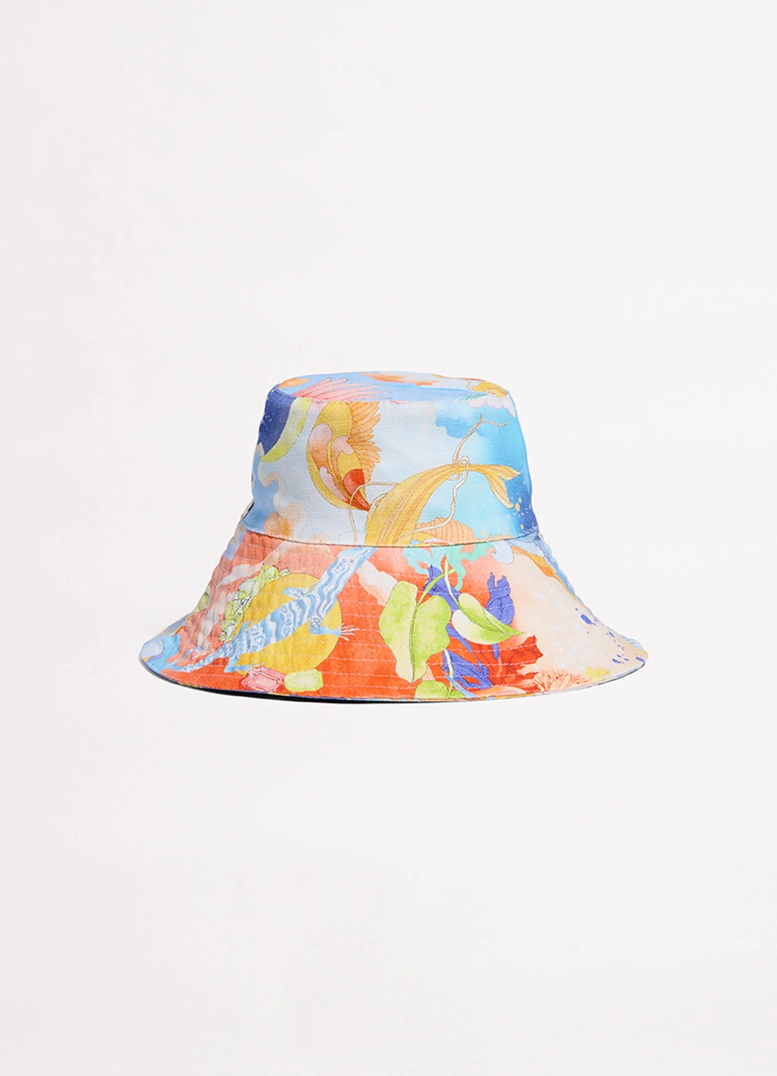 Aquarius Large Bucket Hat - Turquoise - Image 2