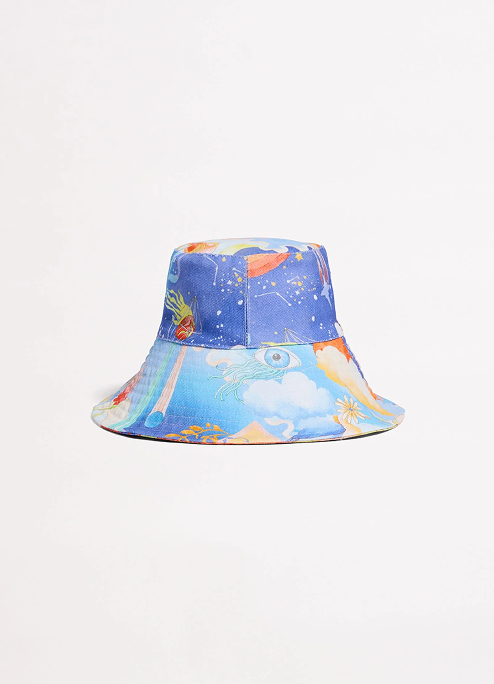 Aquarius Large Bucket Hat - Turquoise - Image 3