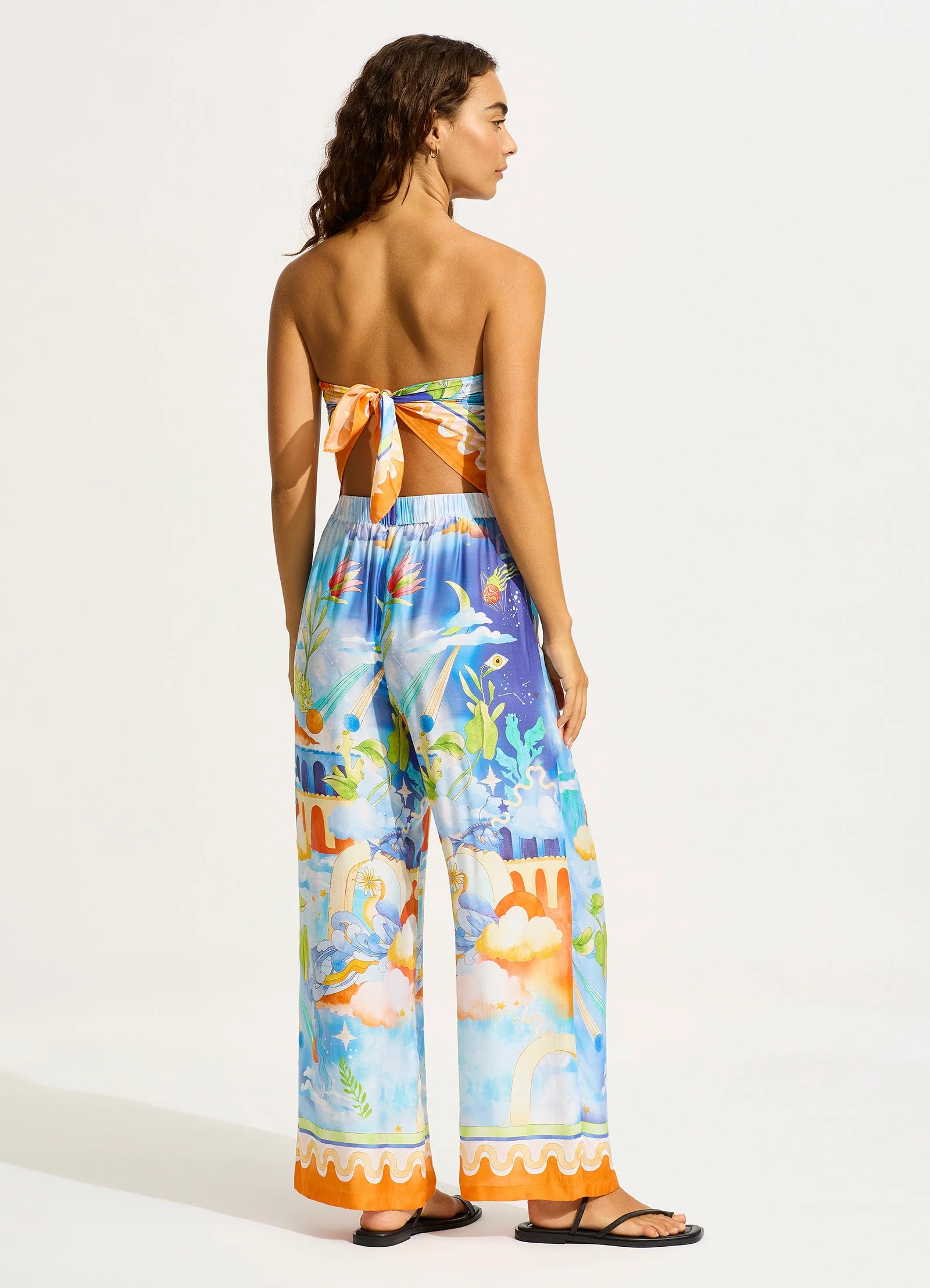 Aquarius Pant - Turquoise - Image 4