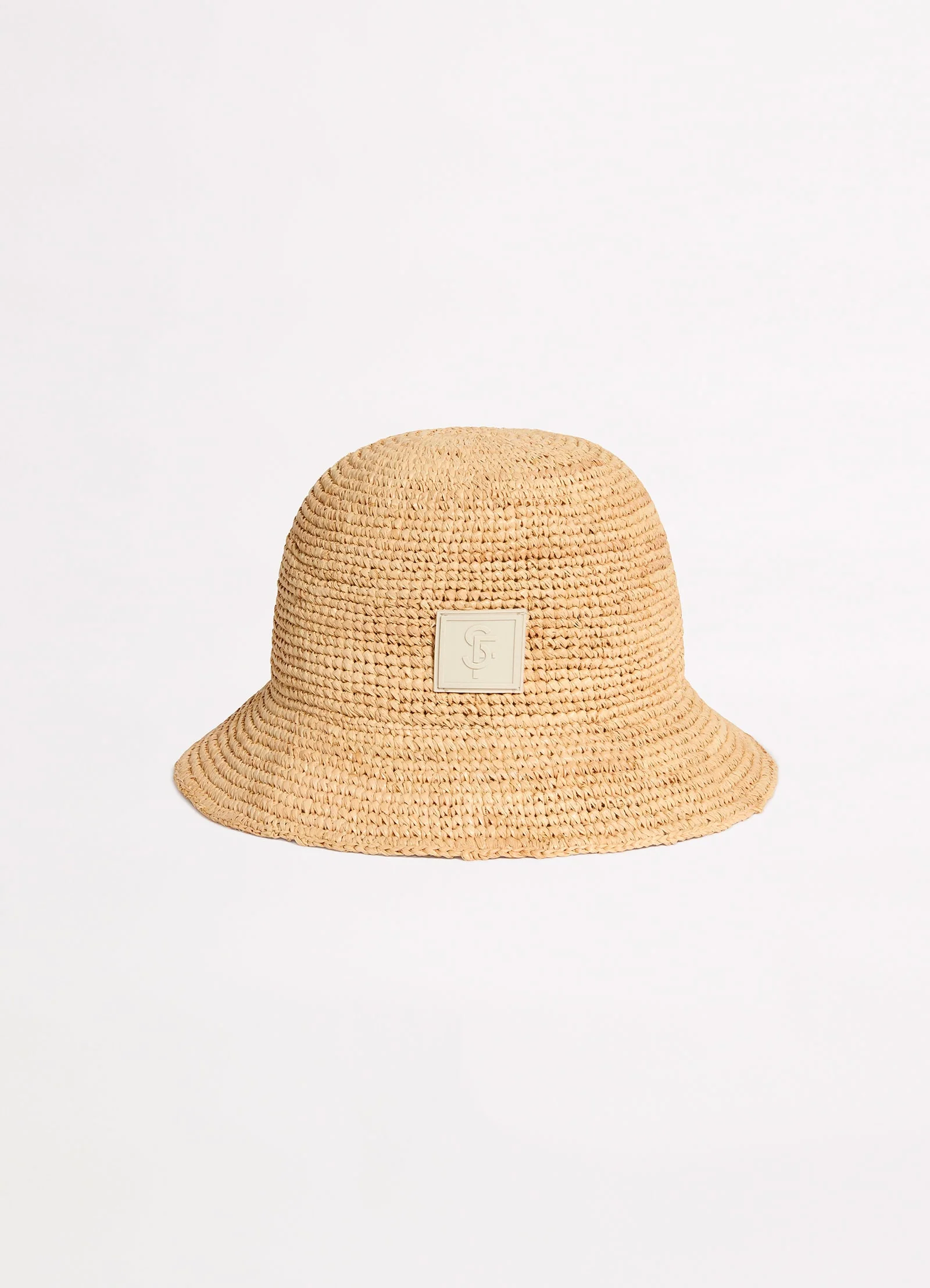 Atlantis Raffia Cloche Hat - Natural - Image 2