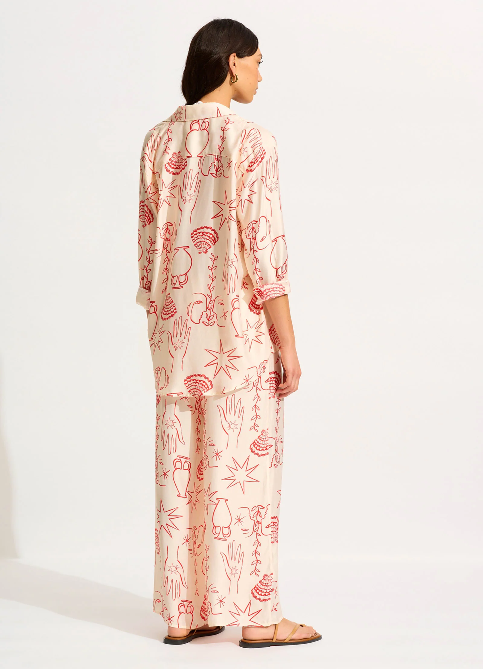 Atlantis Relaxed Pant - Ecru - Image 3