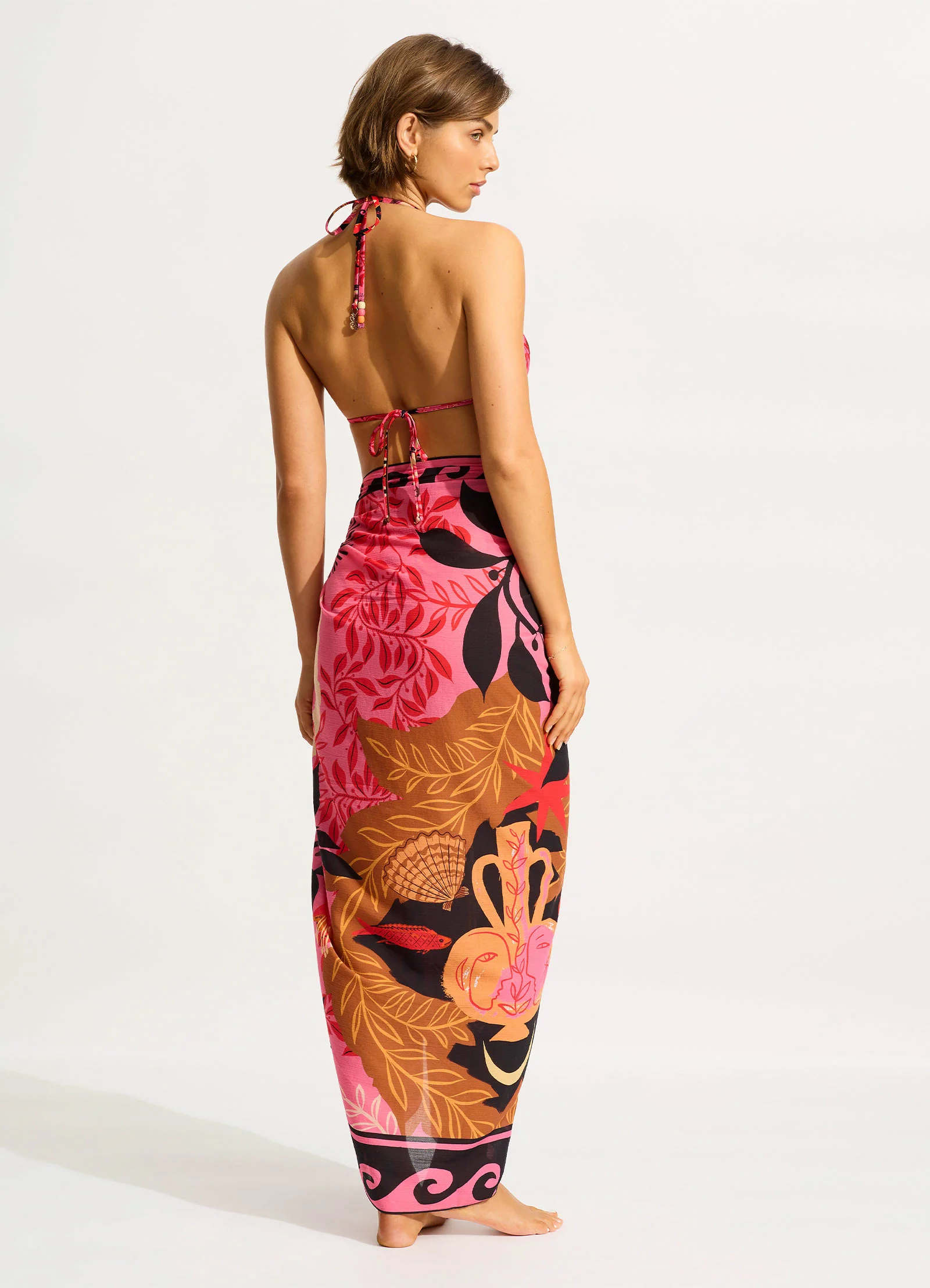 Atlantis Sarong - Paradise Pink - Image 2