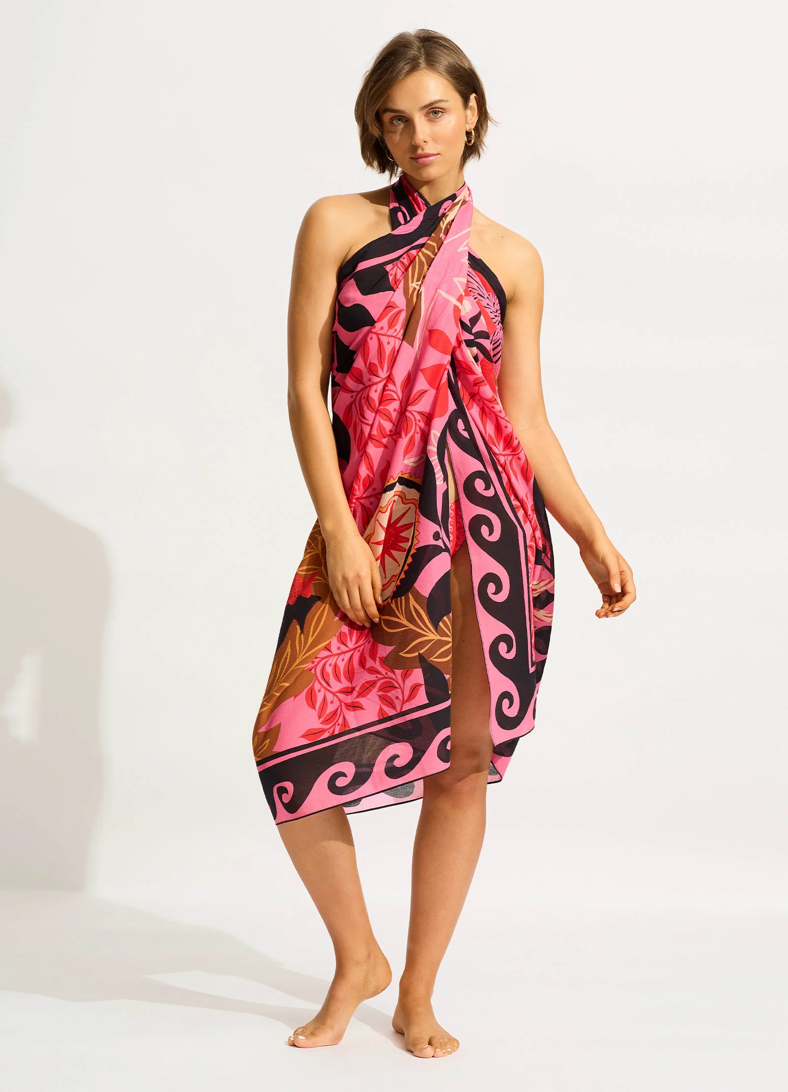 Atlantis Sarong - Paradise Pink - Image 5