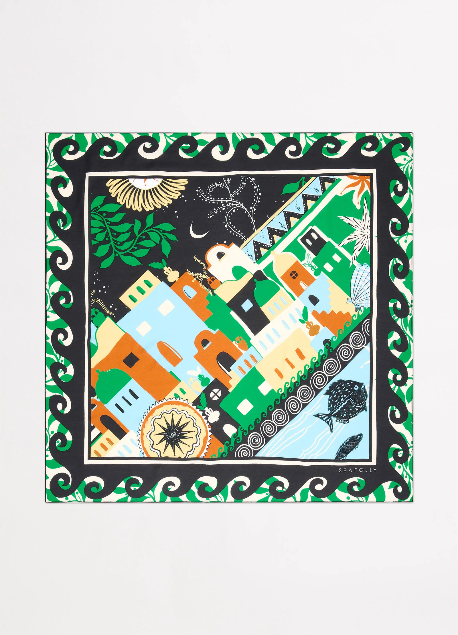Atlantis Scarf - Ecru - Image 2