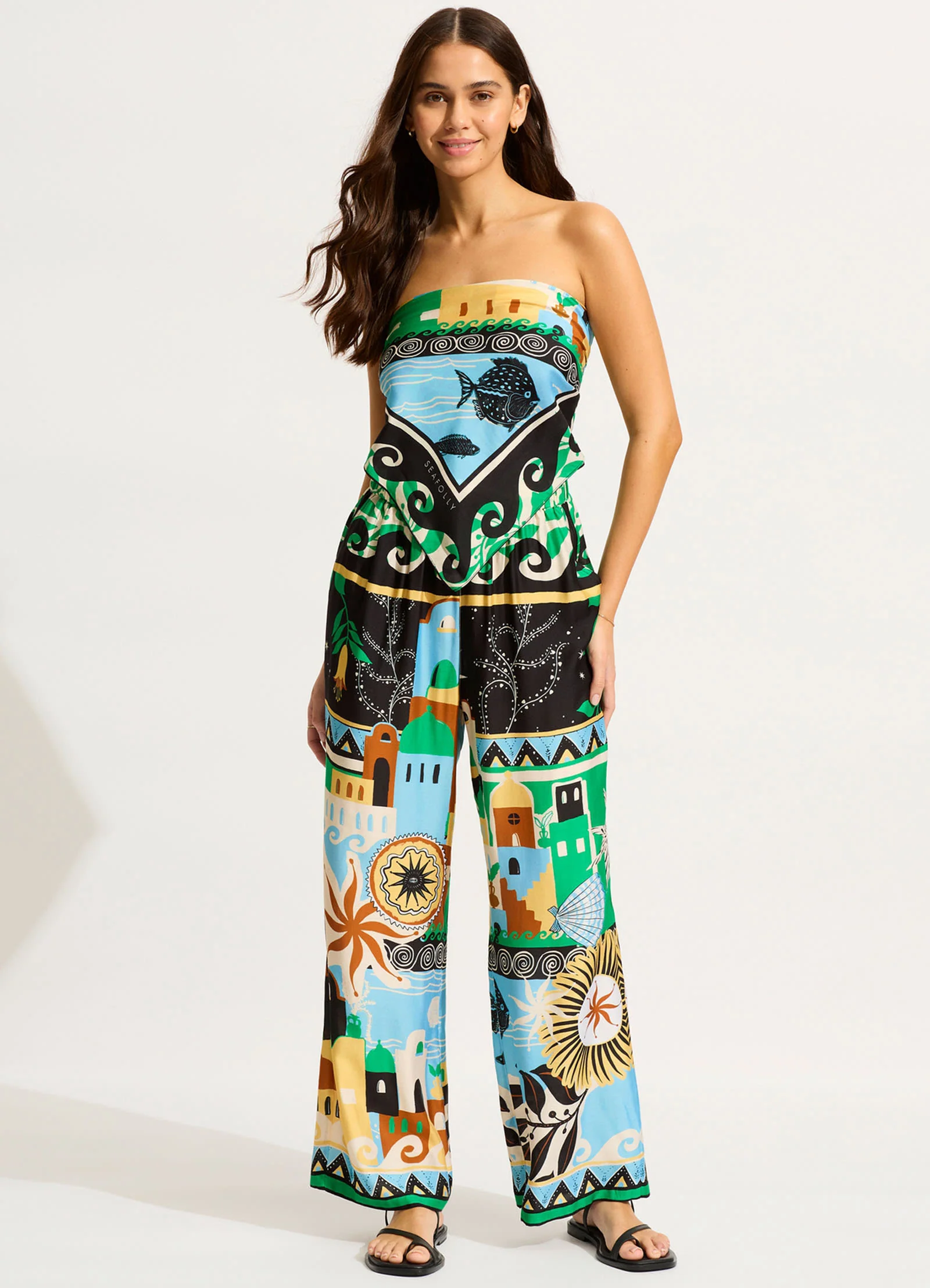 Atlantis Scarf - Ecru - Image 3