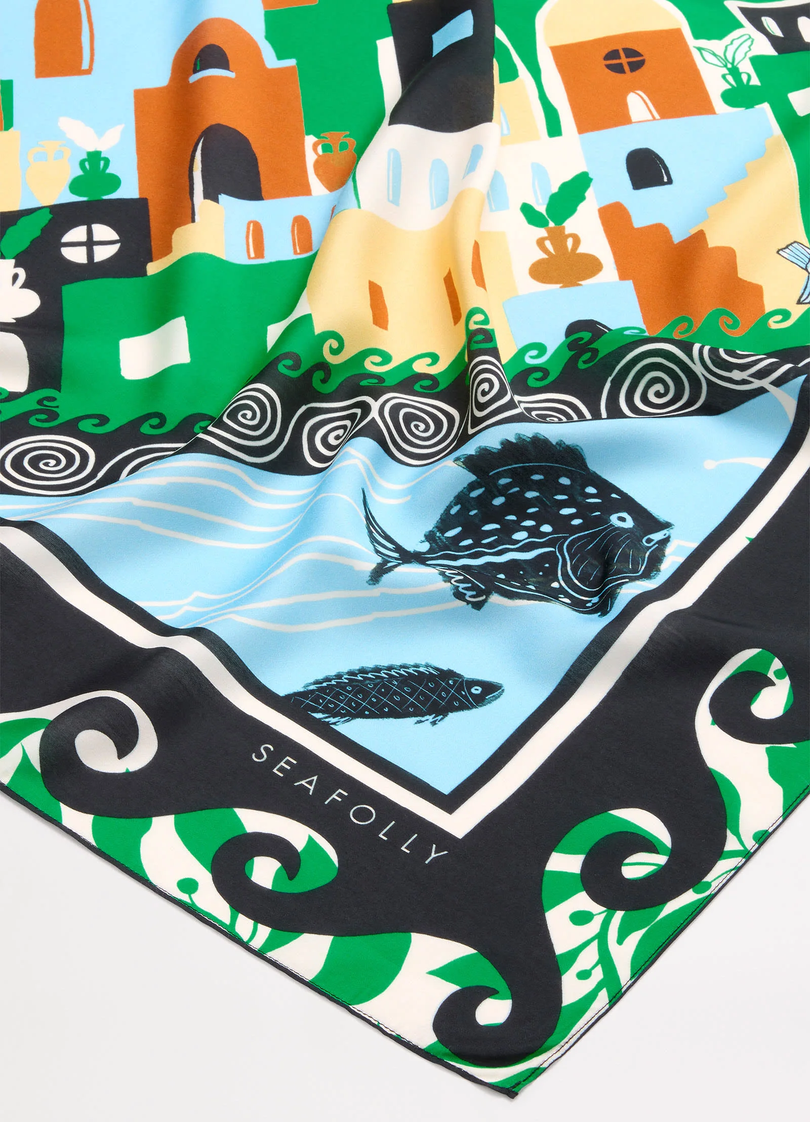 Atlantis Scarf - Ecru - Image 6