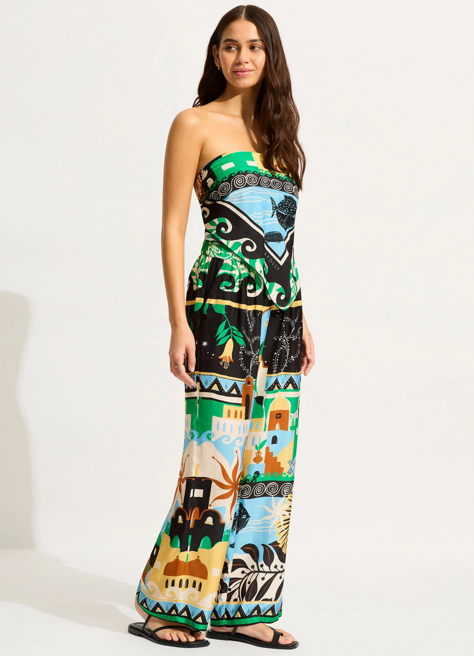 Atlantis Scarf - Ecru - Image 7