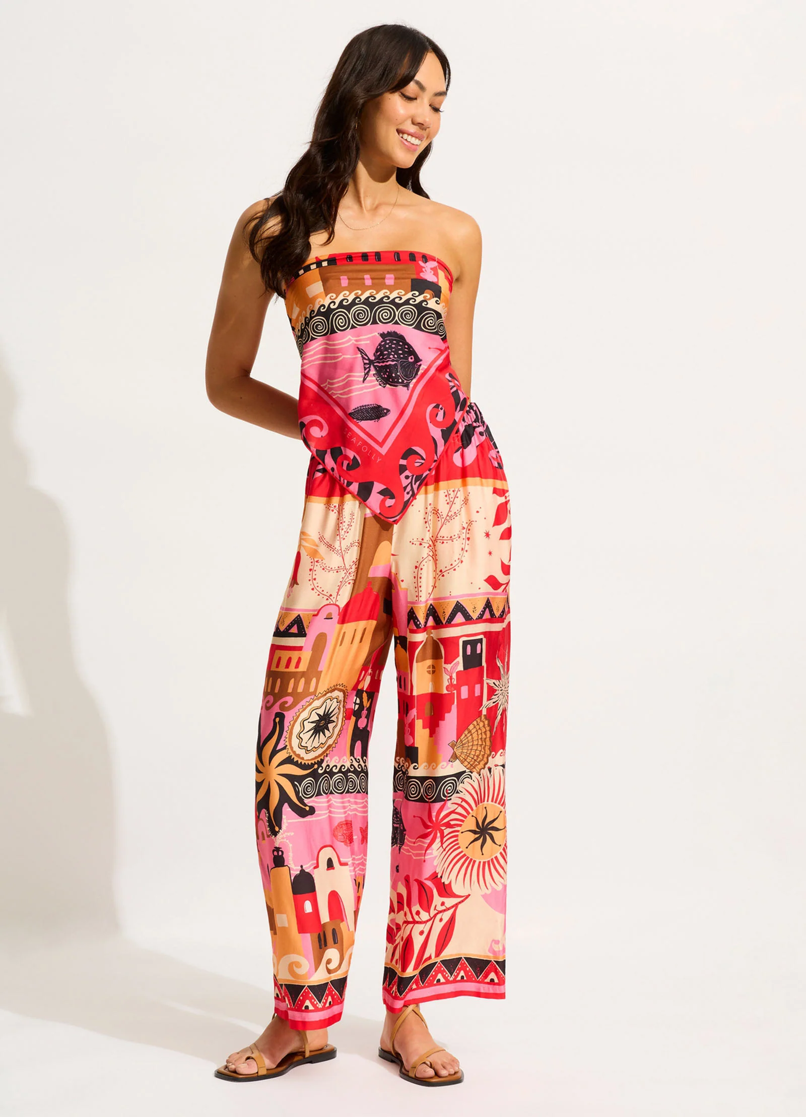 Atlantis Scarf - Paradise Pink - Image 2