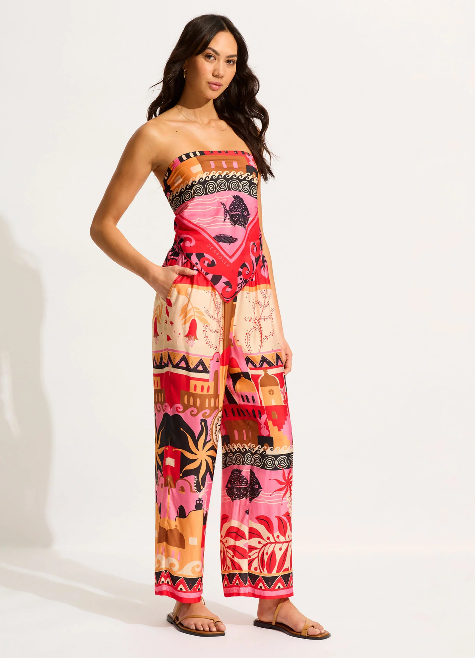 Atlantis Scarf - Paradise Pink - Image 4