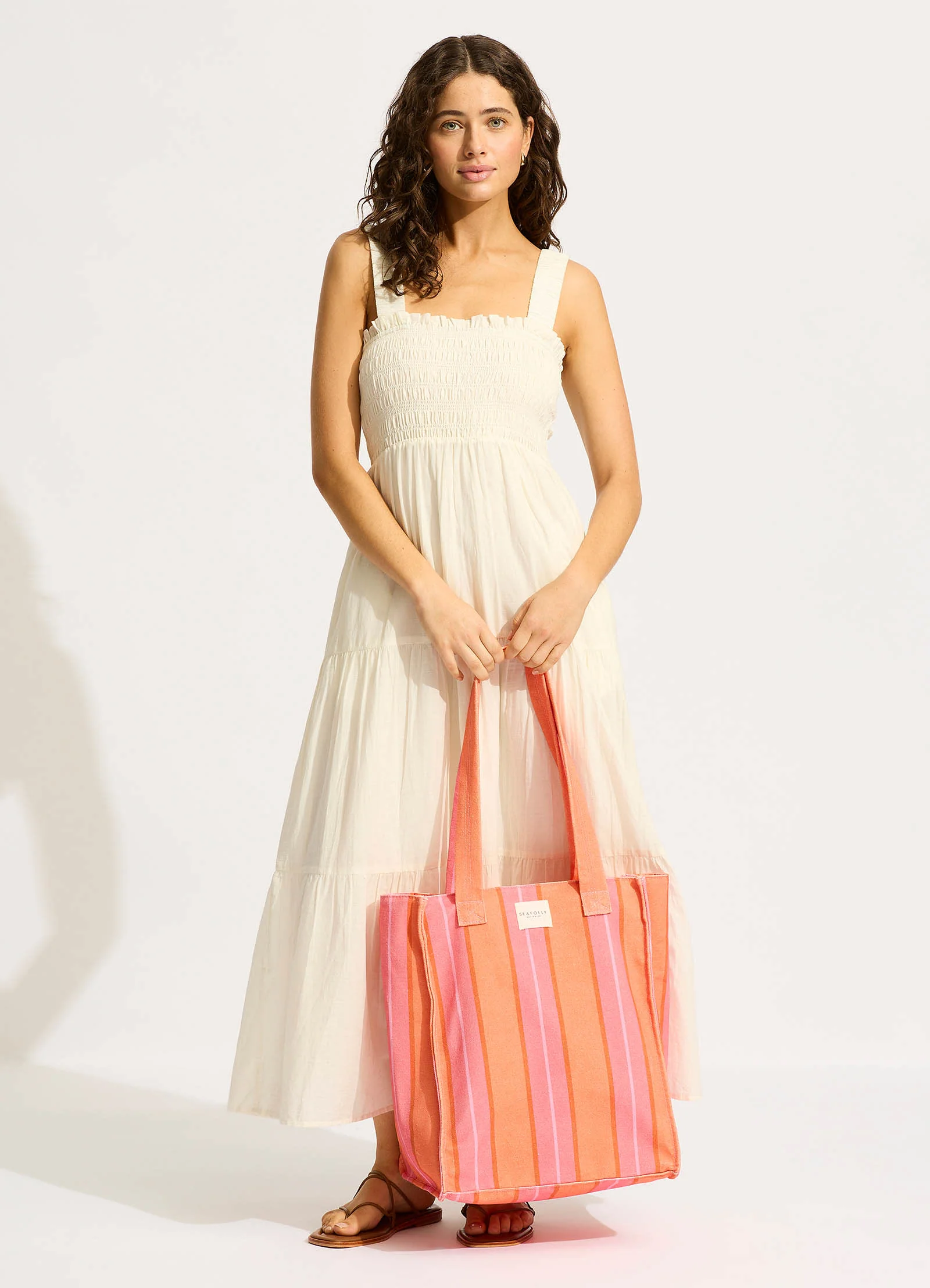Aurora Tote Bag - Peach - Image 5