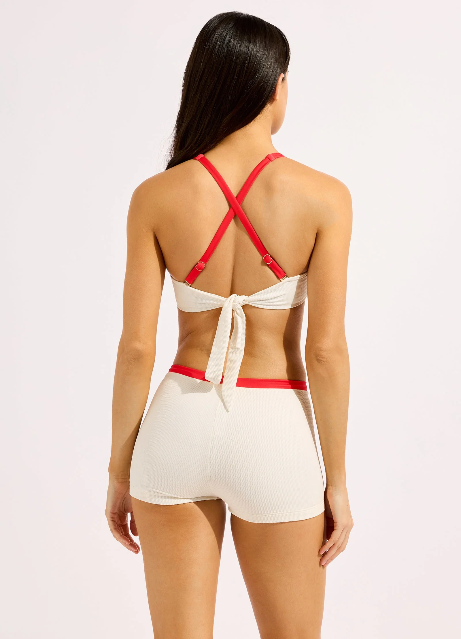 Bandwave Multi Fit Trim Front Bralette Bikini Top - Image 4