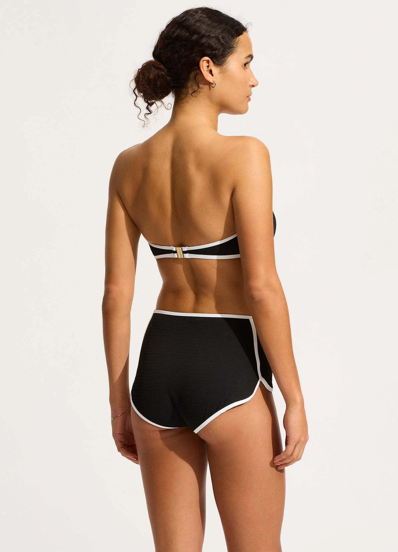 Beach Bound Boyleg Bikini Bottom - Black - Image 4