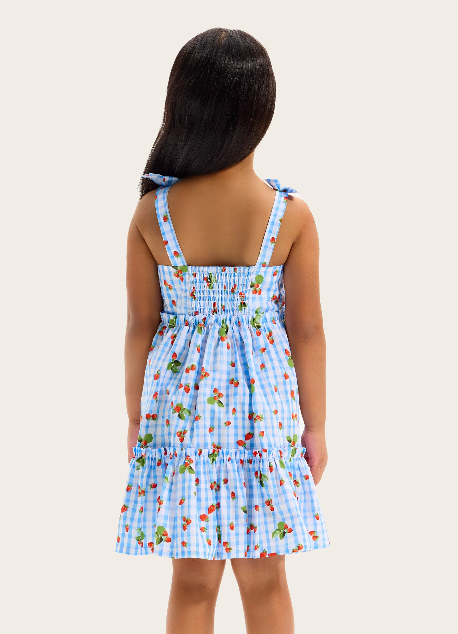 Beach Picnic Tiered Dress - Image 6