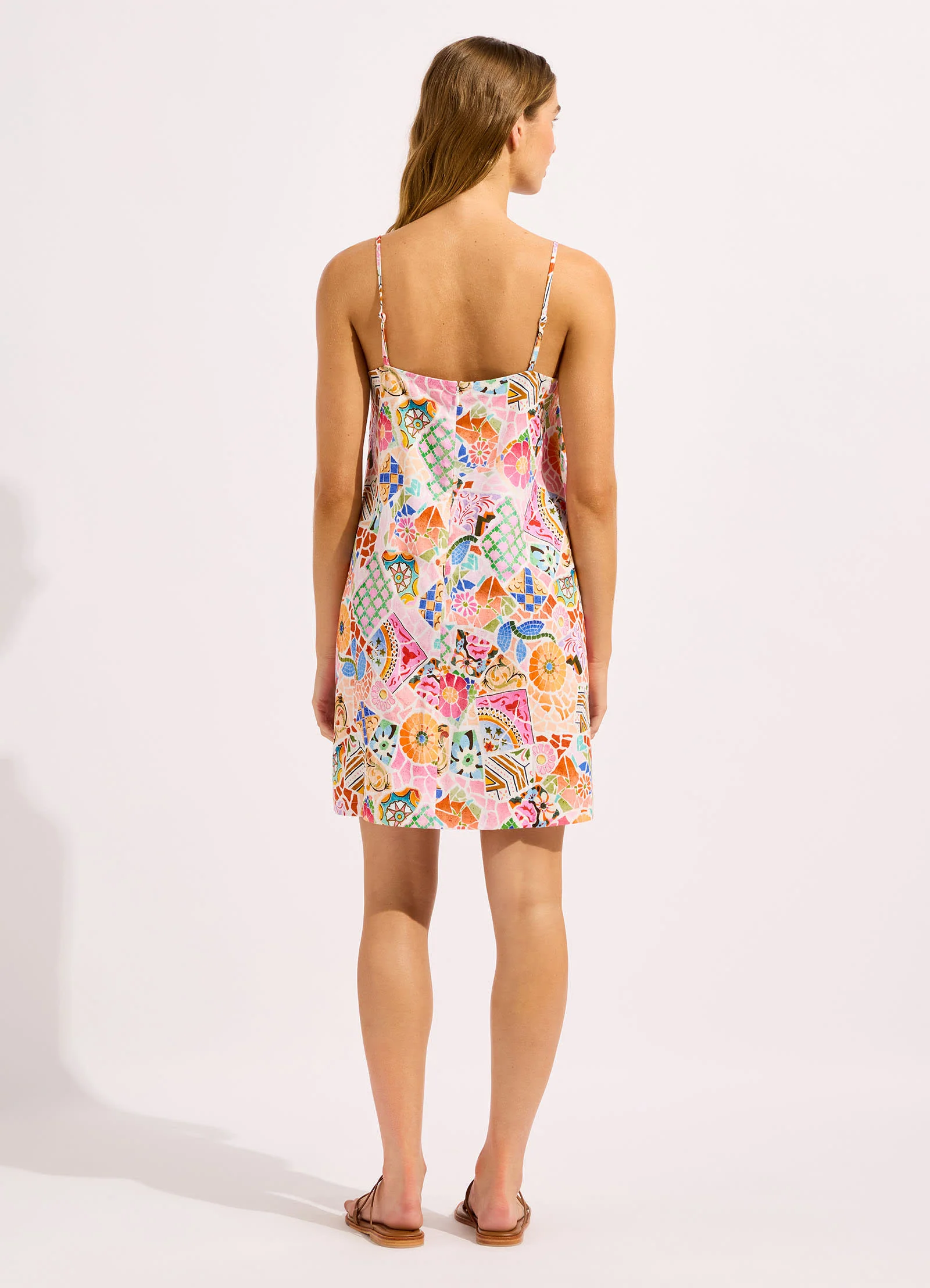 Beach Boheme Bandeau Mini Dress - Image 3