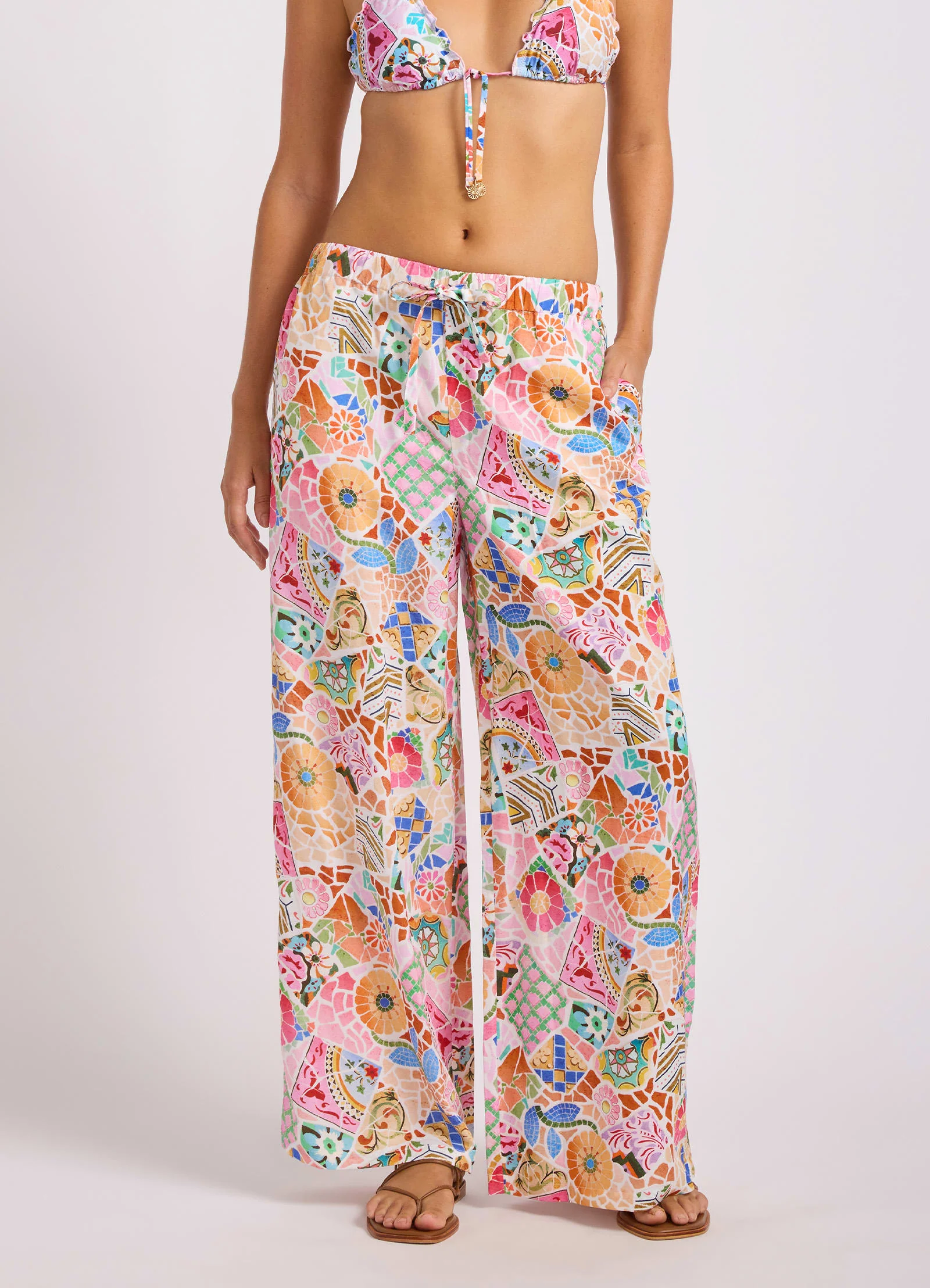 Beach Boheme Wide Leg Pant - Image 2