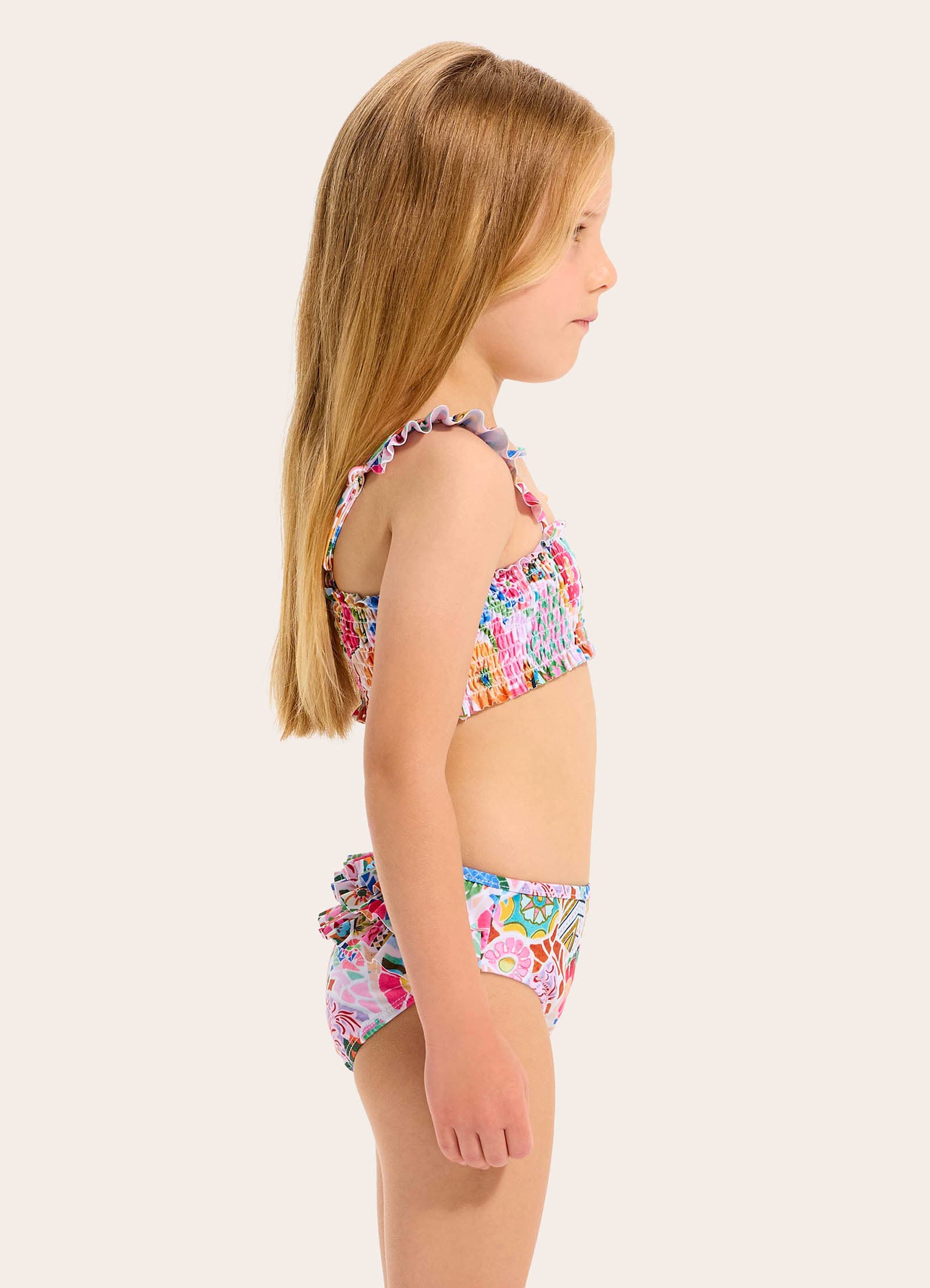 Beach Boheme Shirred Bikini Set - Image 4
