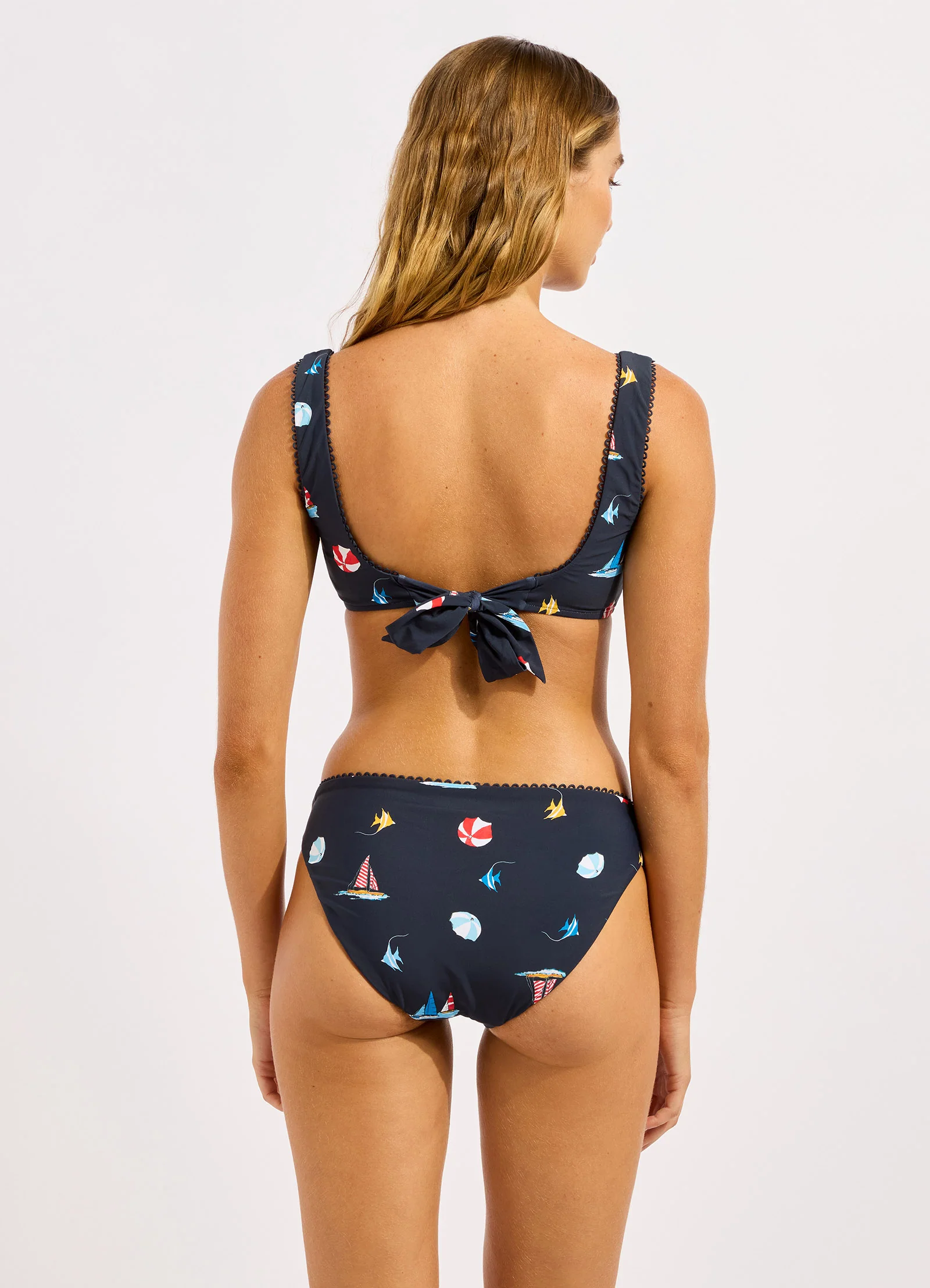 Beachclub Square Neck Tank Bikini Top - Image 4