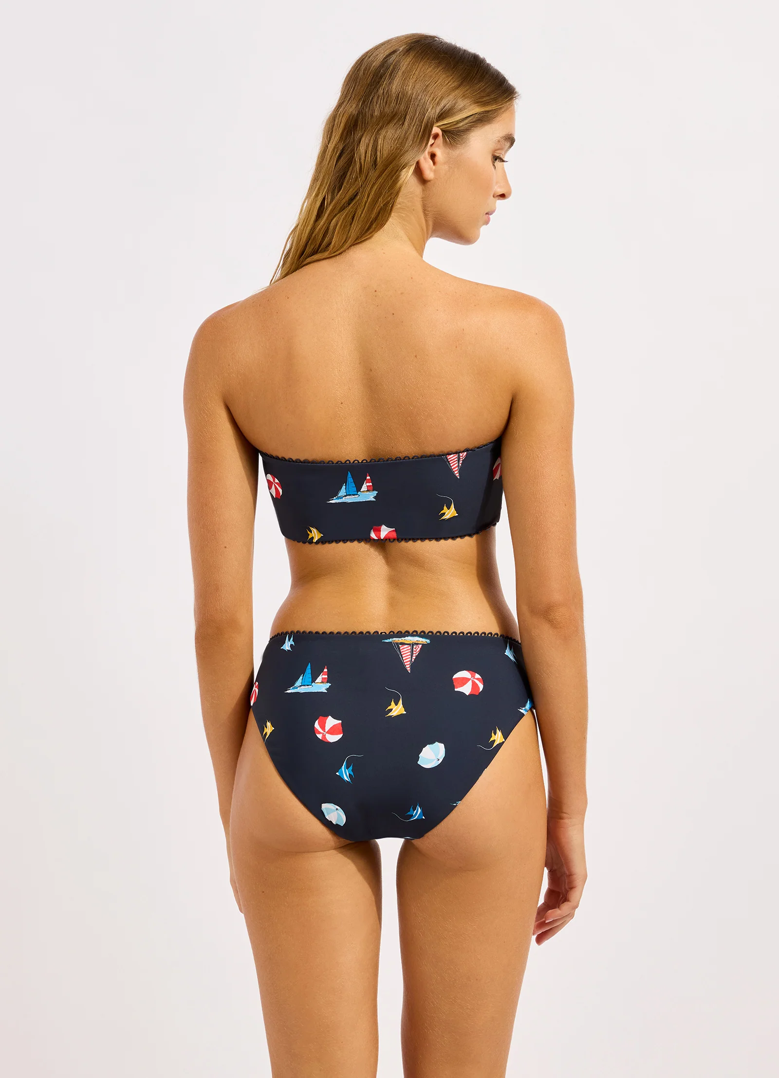Beachclub Bandeau Top Bikini Top - Image 4