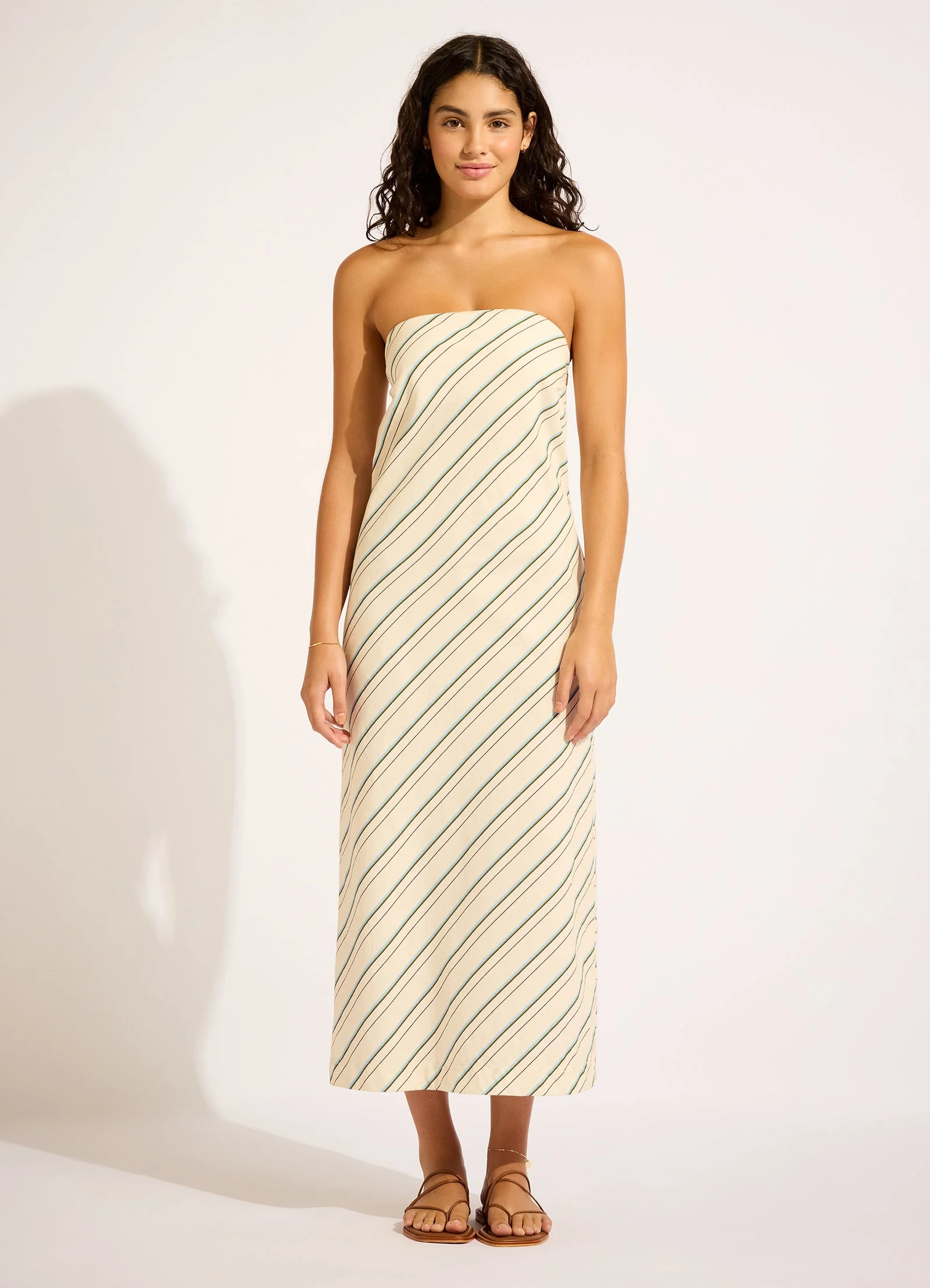 Bias Cut Column Maxi Dress - Image 2