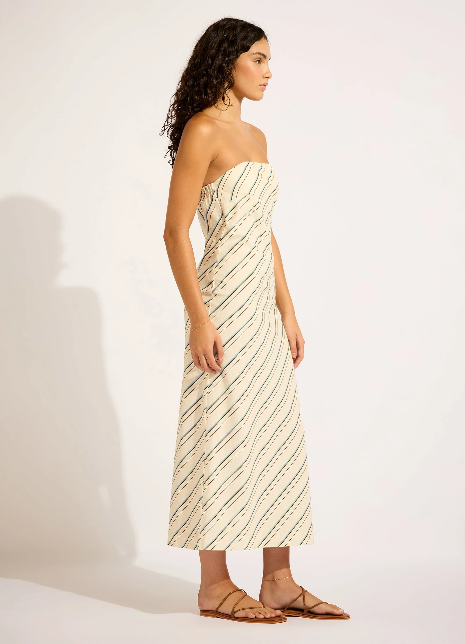 Bias Cut Column Maxi Dress - Image 3