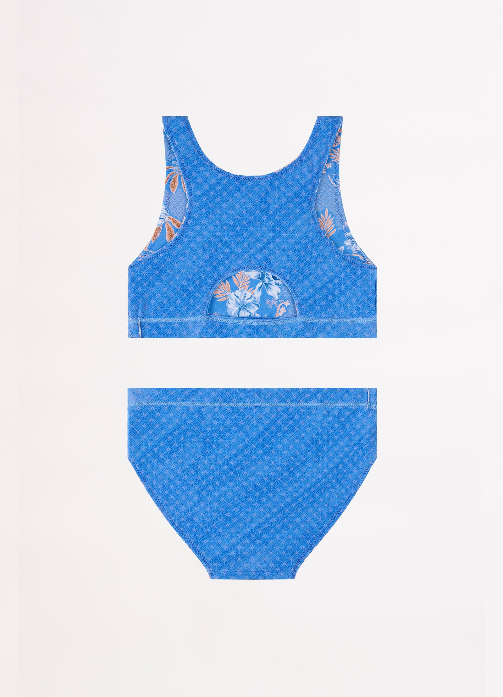 Blue Fuji Girls Reversible Bikini - Starlight - Image 5