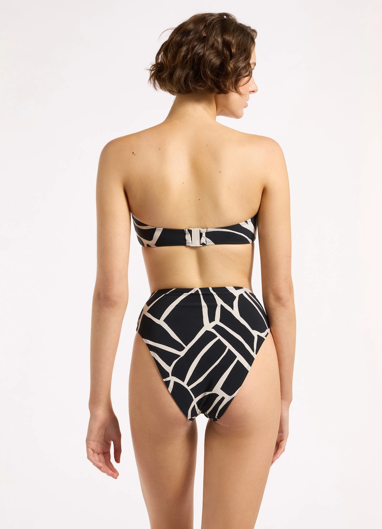 Bonita High Waist High Leg Bikini Bottom - Image 2