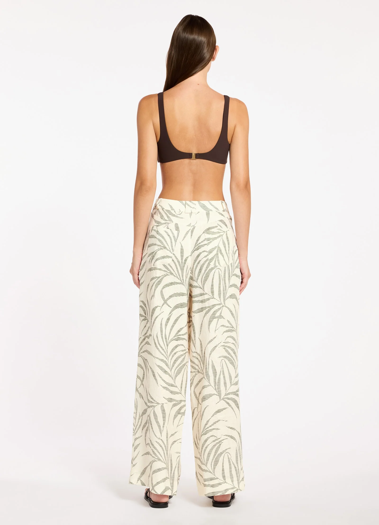 Botanic Lines Wide Leg Pant - Image 2