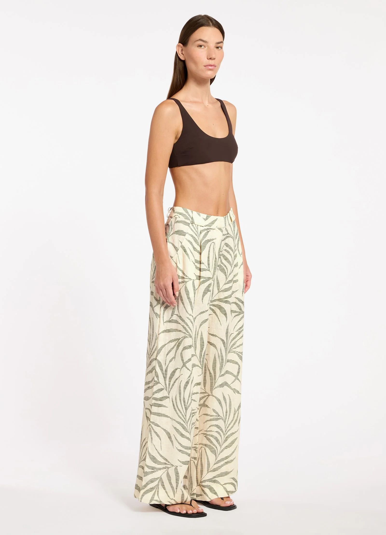 Botanic Lines Wide Leg Pant - Image 3