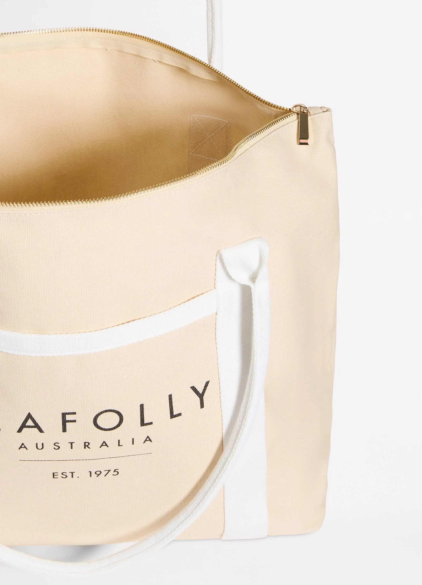 Canvas Tote Bag - Sand - Image 4