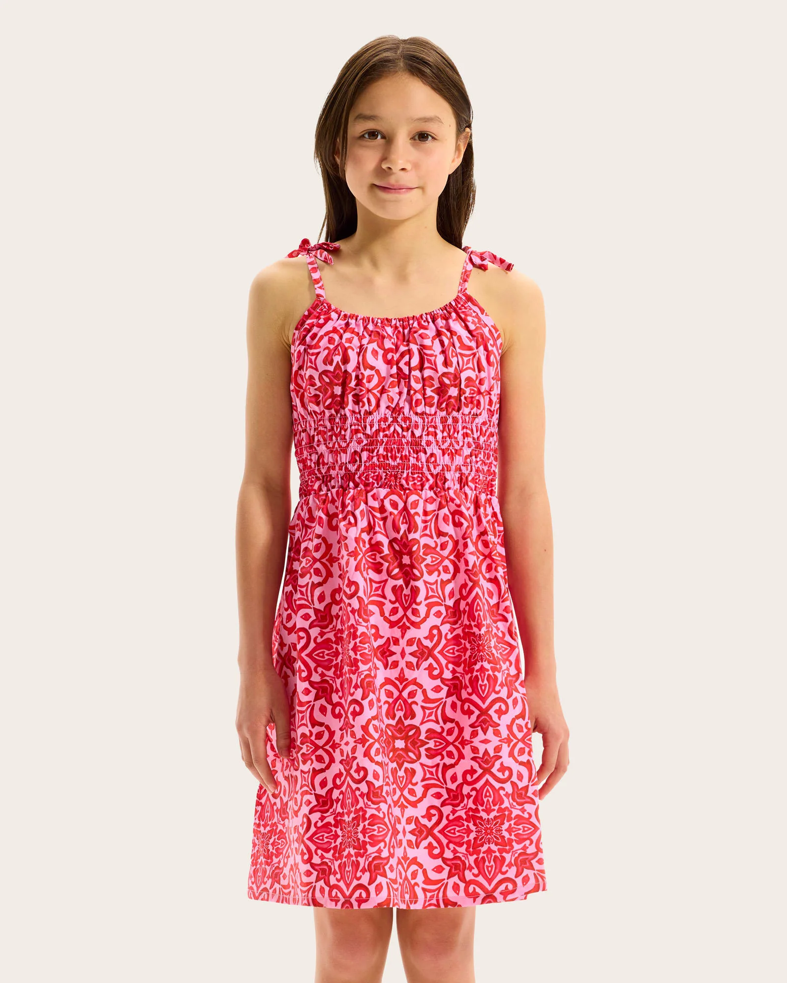 Capri Tile Tiered Dress - Image 2