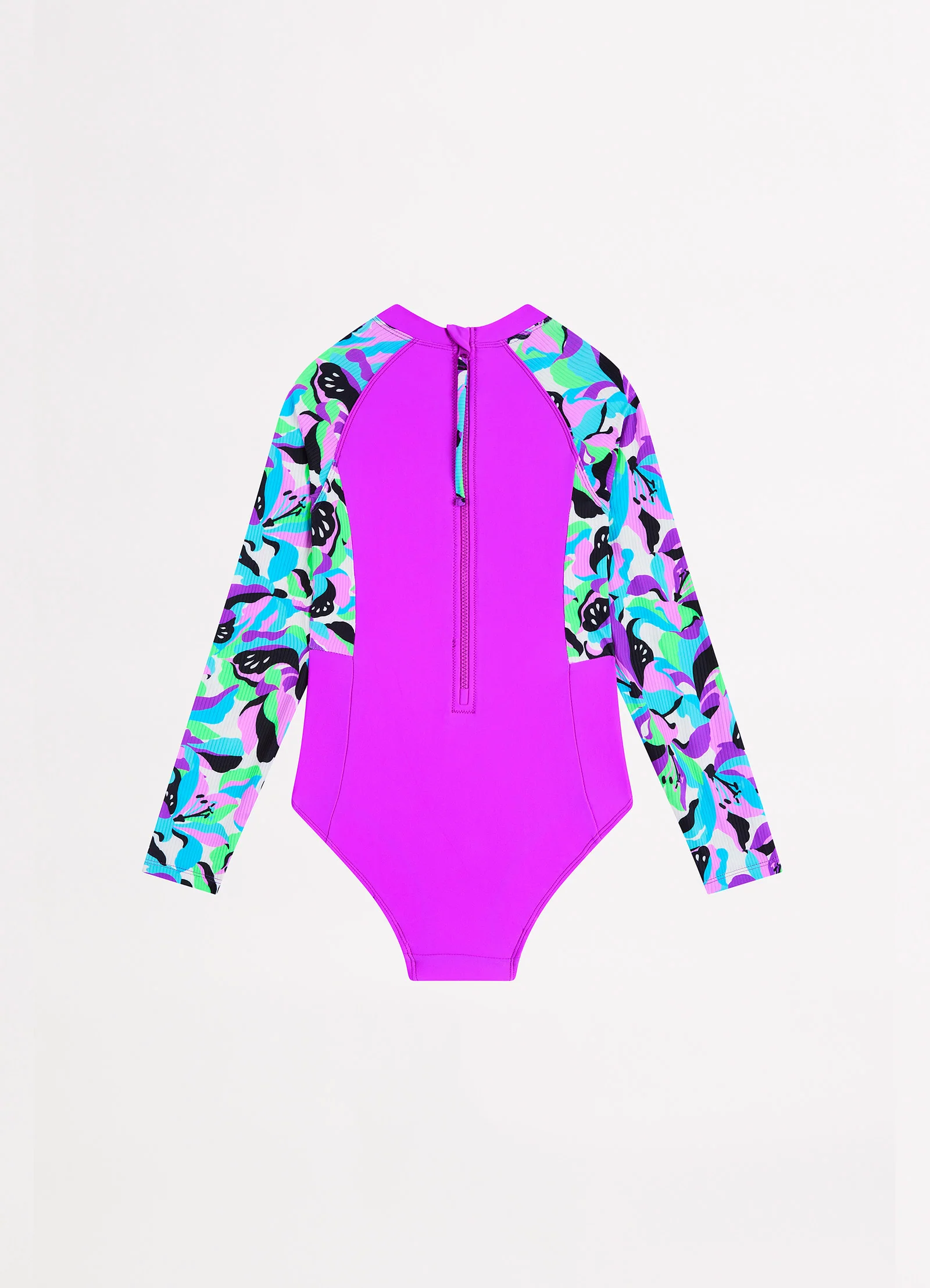 Carnivale Girls Zip Back Paddlesuit - Aster - Image 3