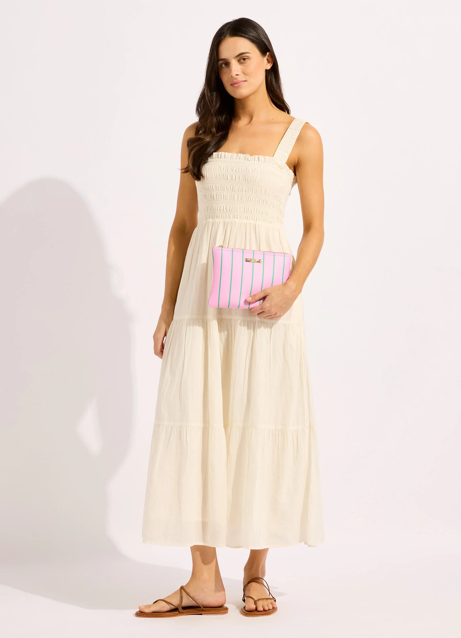 Carriedaway Mosaic Stripe Bikini Bag - Image 3