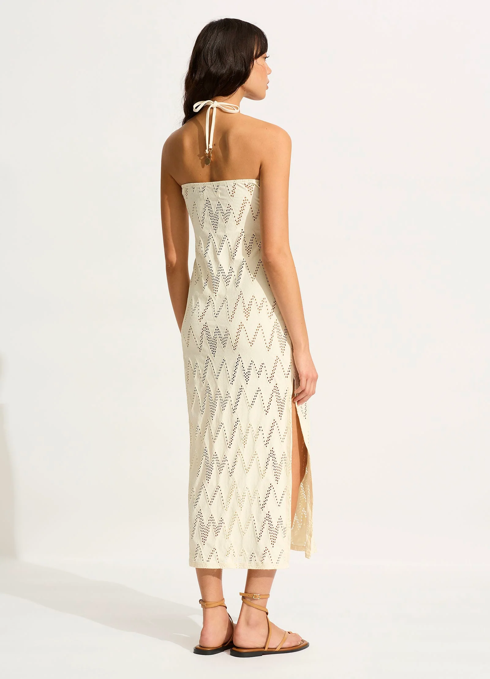 Chiara Cover Up - Ecru - Image 3