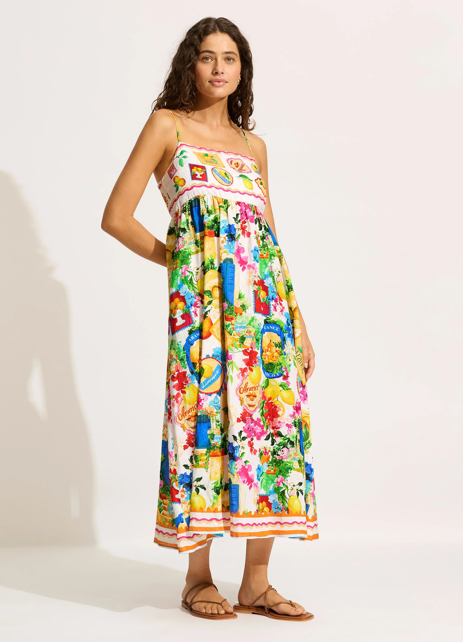 Ciao Bella Maxi Dress - White - Image 2