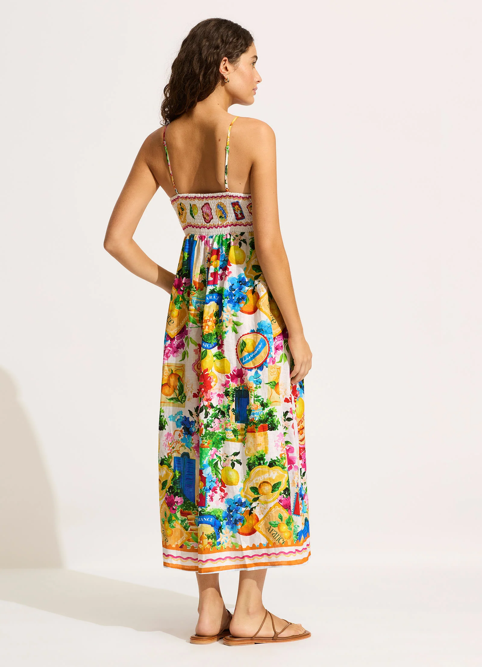 Ciao Bella Maxi Dress - White - Image 3