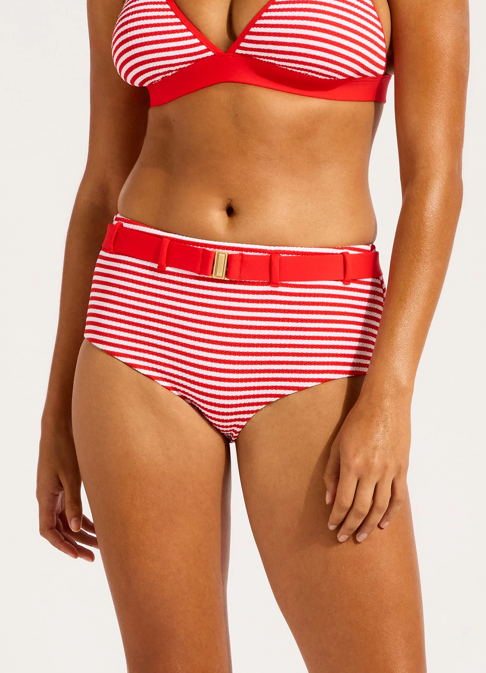 Clubhouse Belted Hollywood Hipster Bikini Bottom - Image 2