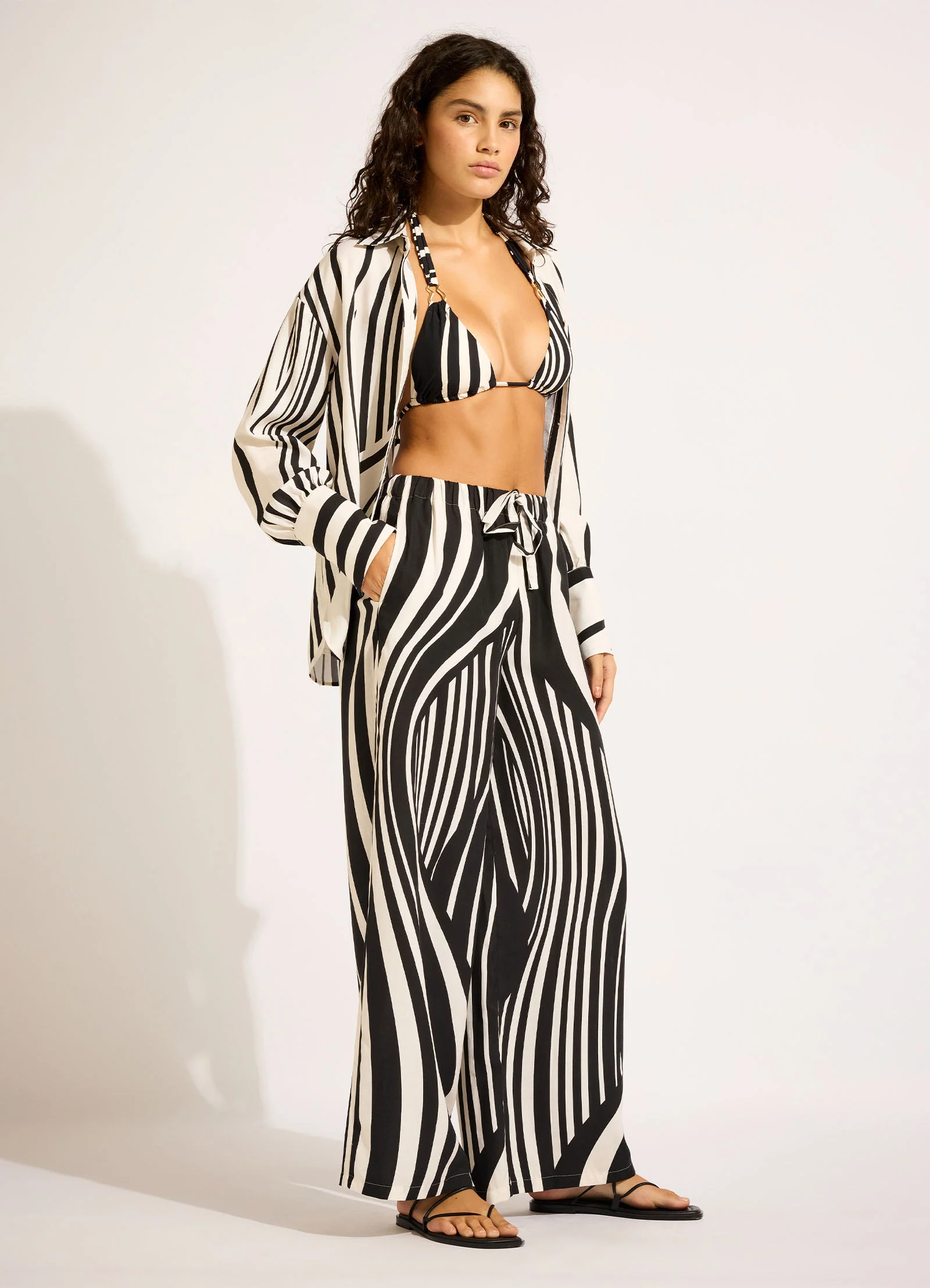 Coastline Button Up Top - Image 3