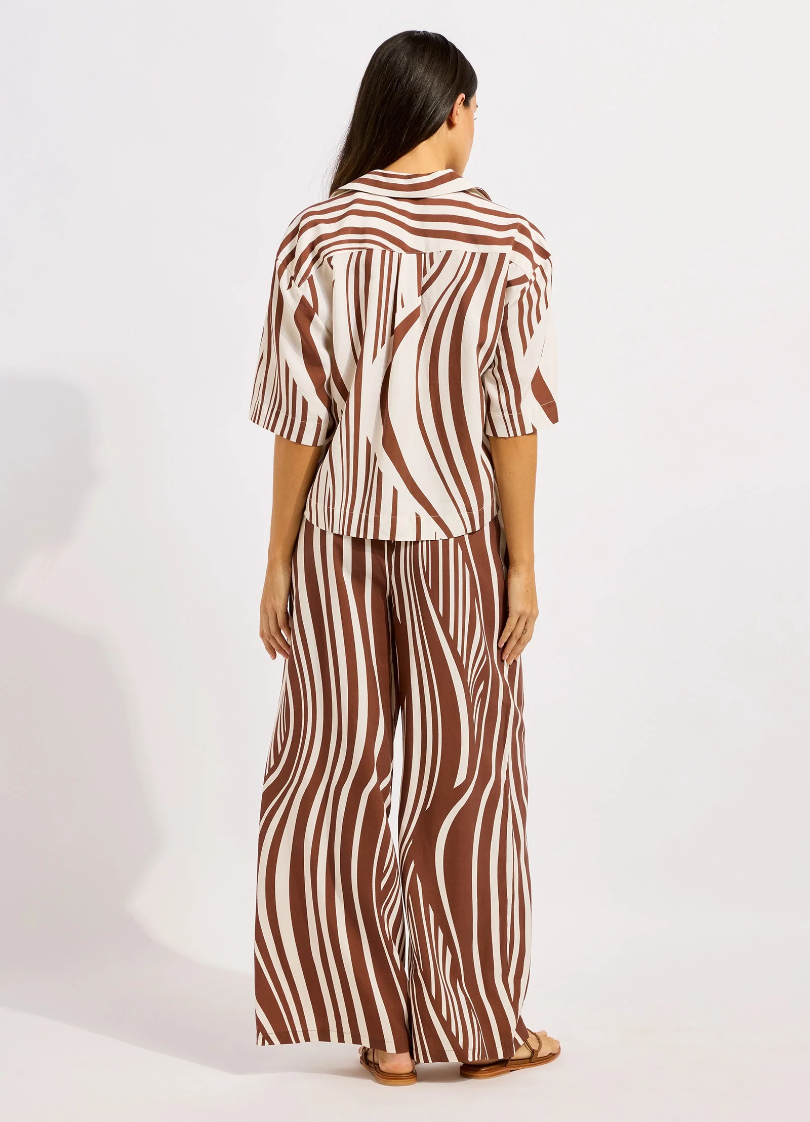 Coastline Drawcord Wide Leg Pant - Image 4