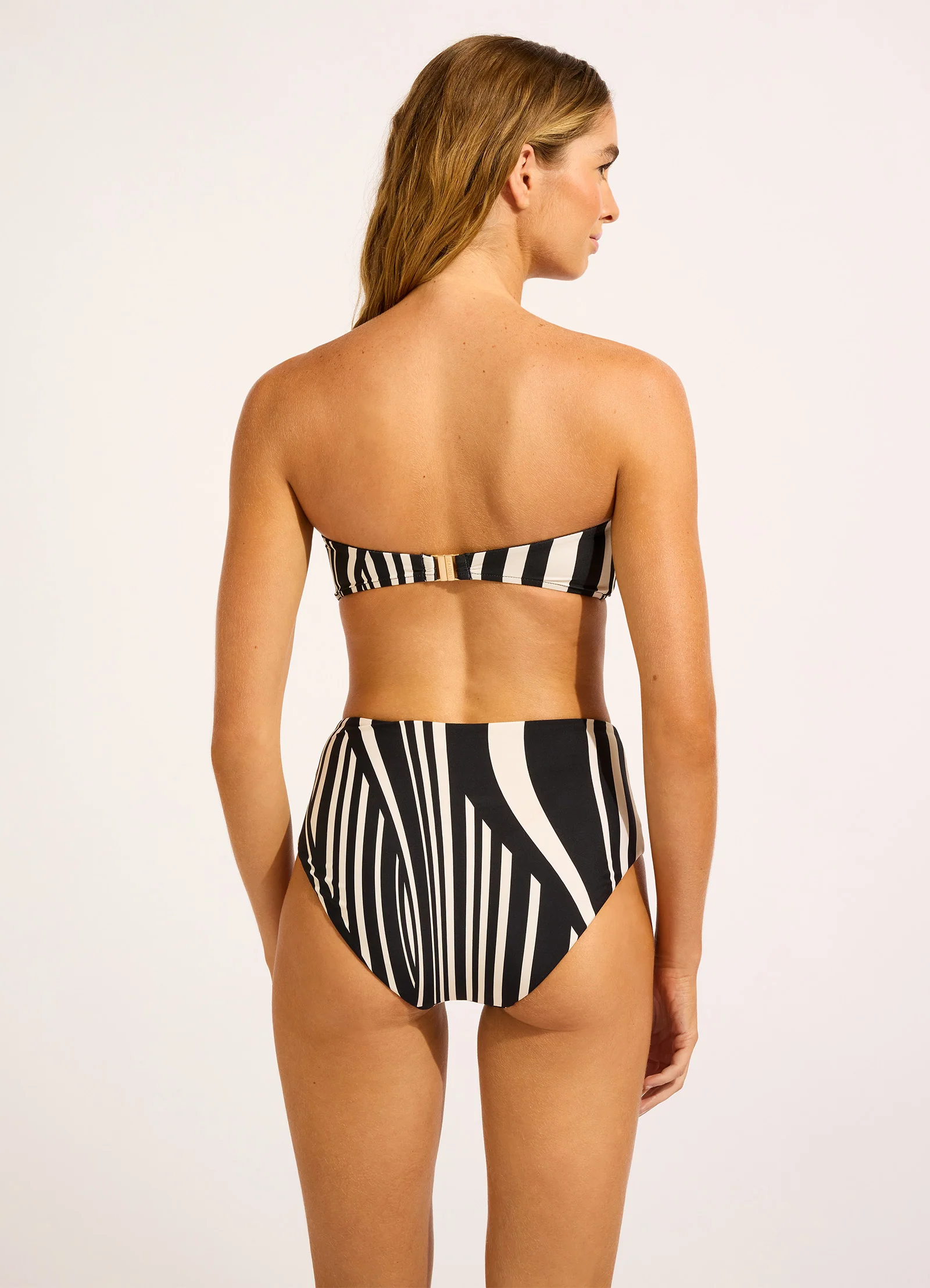 Coastline High Waisted Bikini Bottom - Image 4