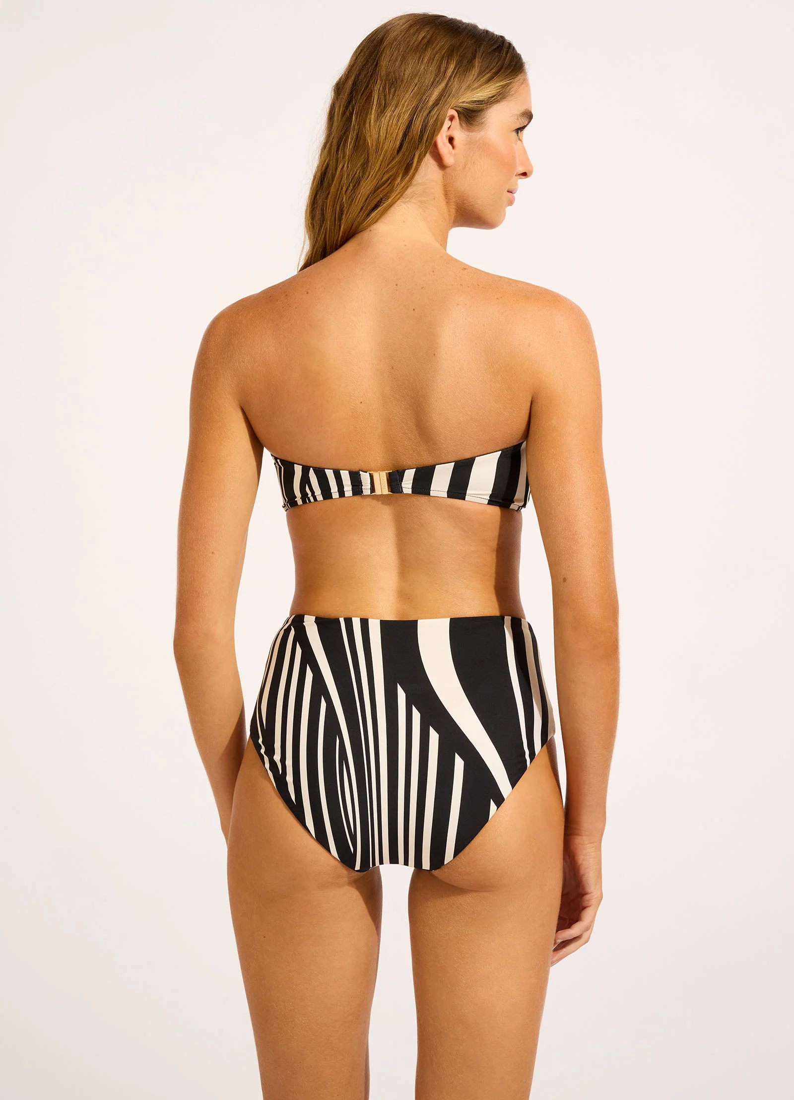 Coastline Ring Front Bandeau Bikini Top - Image 4