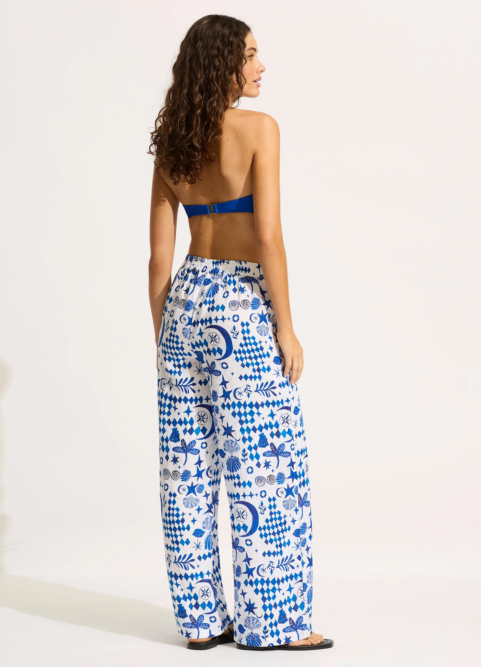 Corfu Pant - Azure - Image 4
